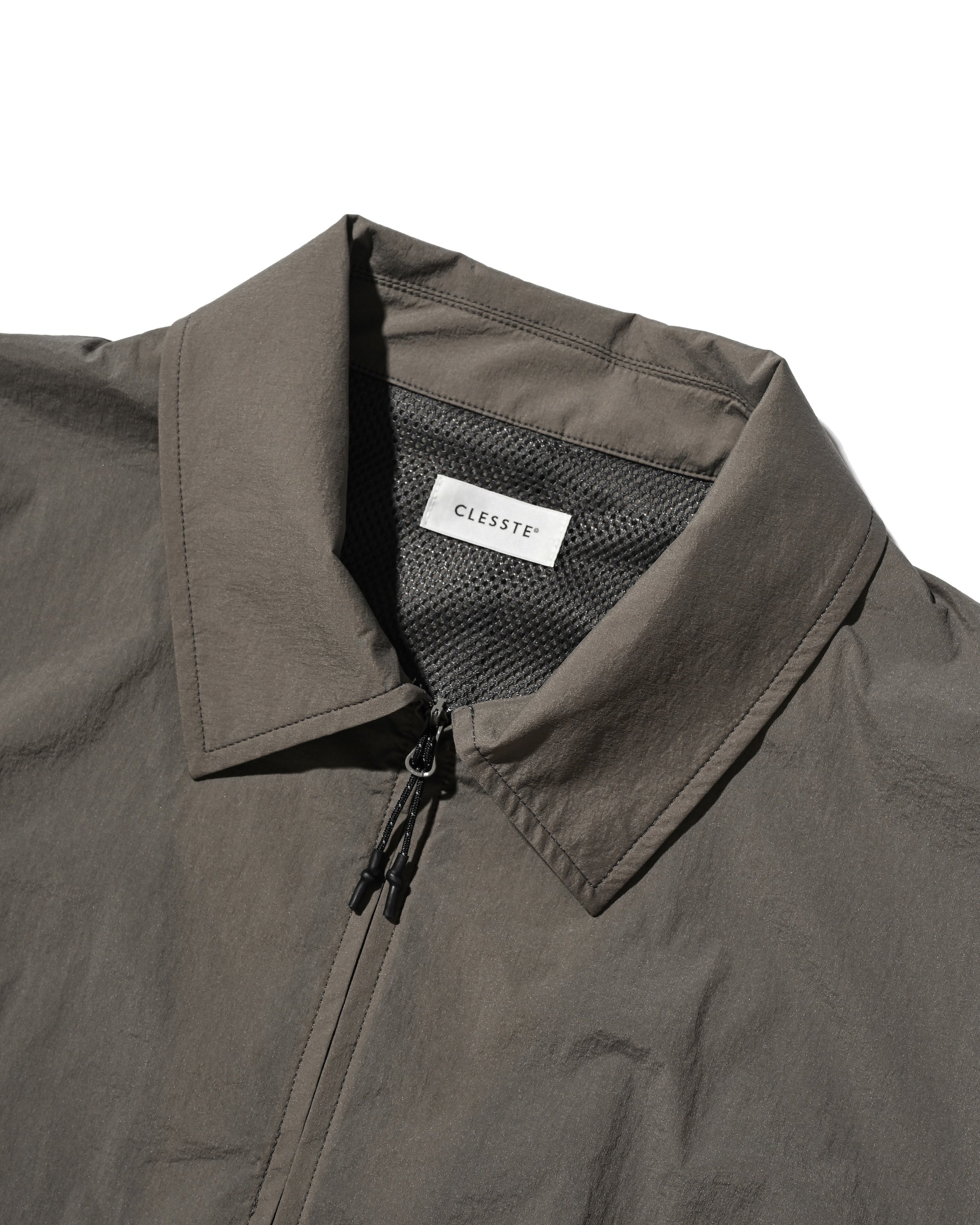 【6.20 SAT 20:00- IN STOCK】HALF ZIP TRAIL S/S SHIRT (CARBON GRAY)