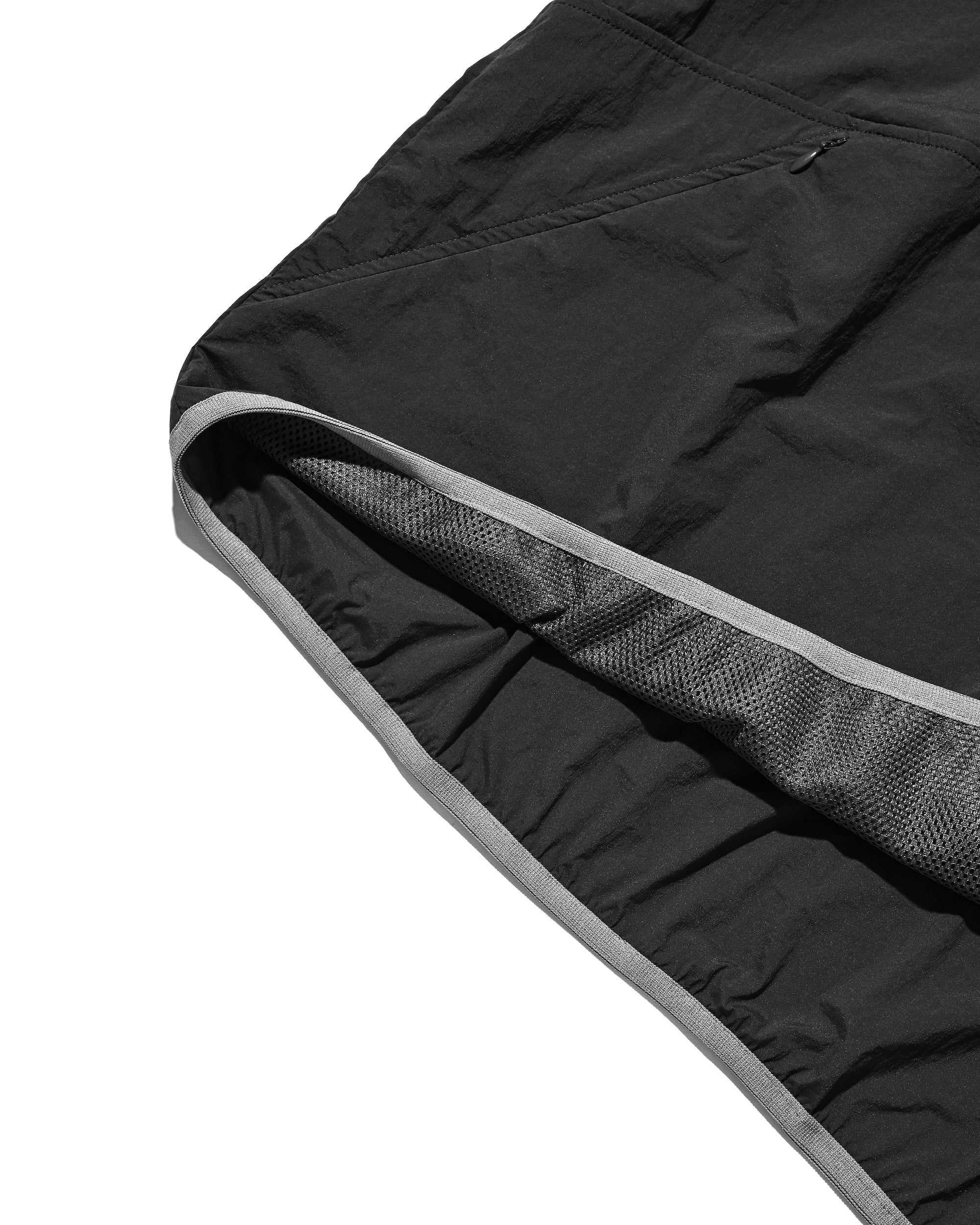 【6.20 SAT 20:00- IN STOCK】HALF ZIP TRAIL S/S SHIRT (BLACK)