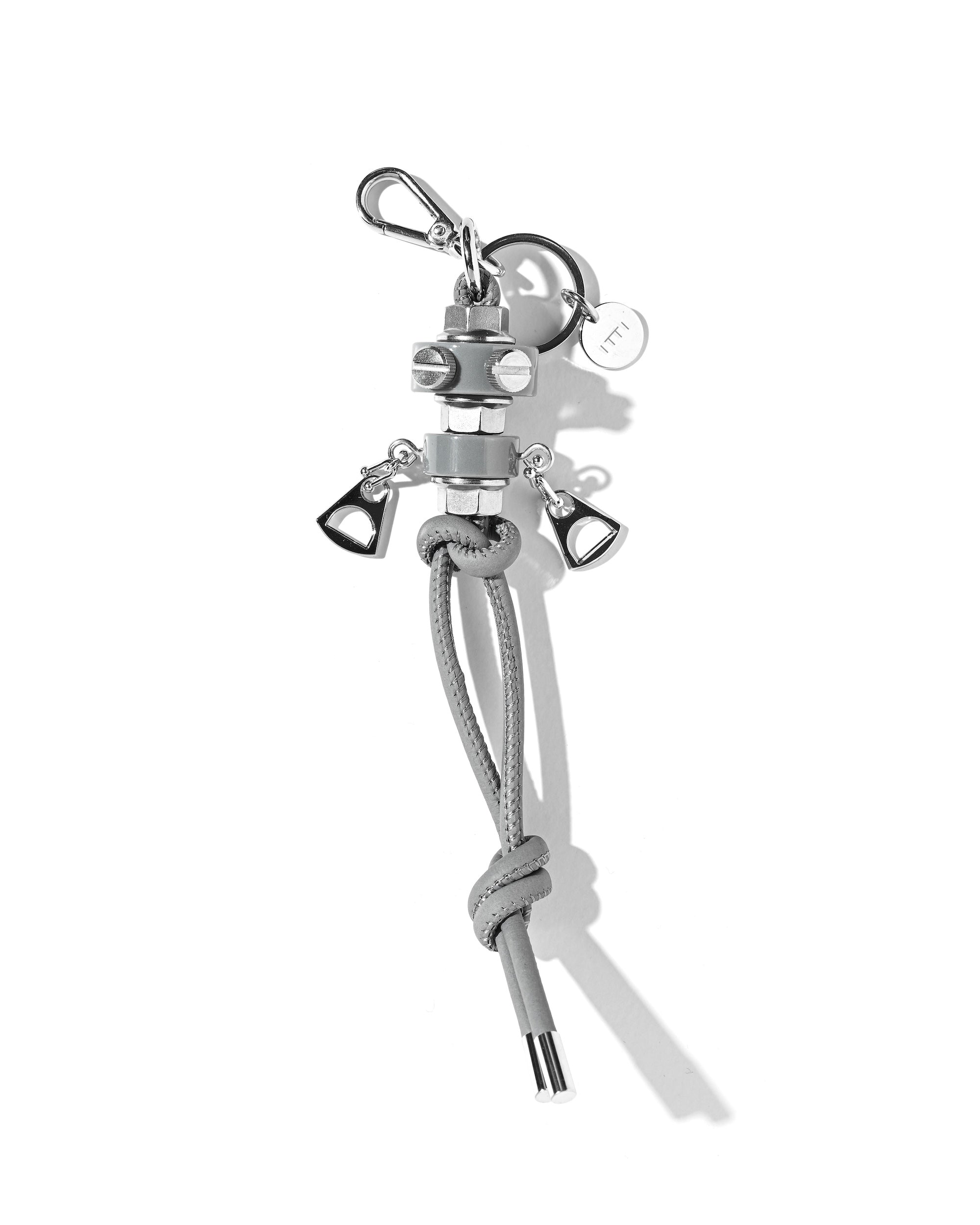 【12.17 WED 20:00- IN STOCK】【EX.】CRISTY ROBOT KNOT CHARM BY ITTI (GRAY)