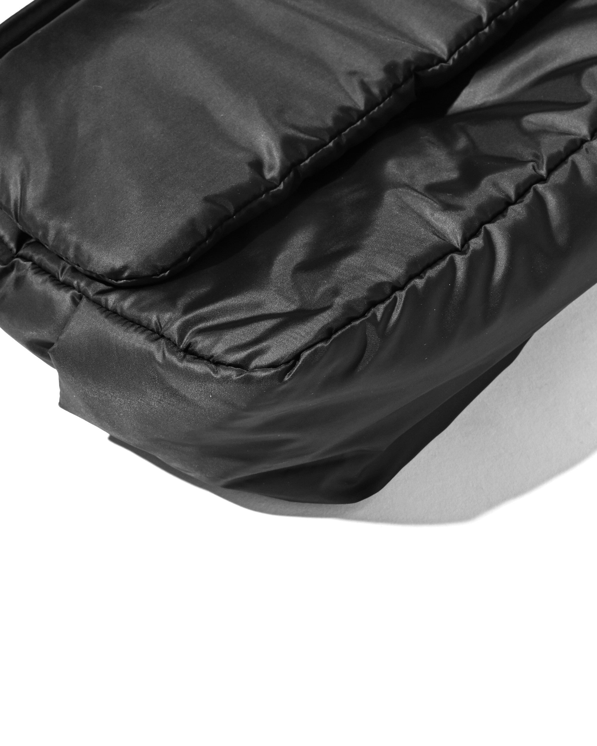 【6.24 WED 20:00- IN STOCK】PADDED FLAP HOLIDAY BAG(BLACK)