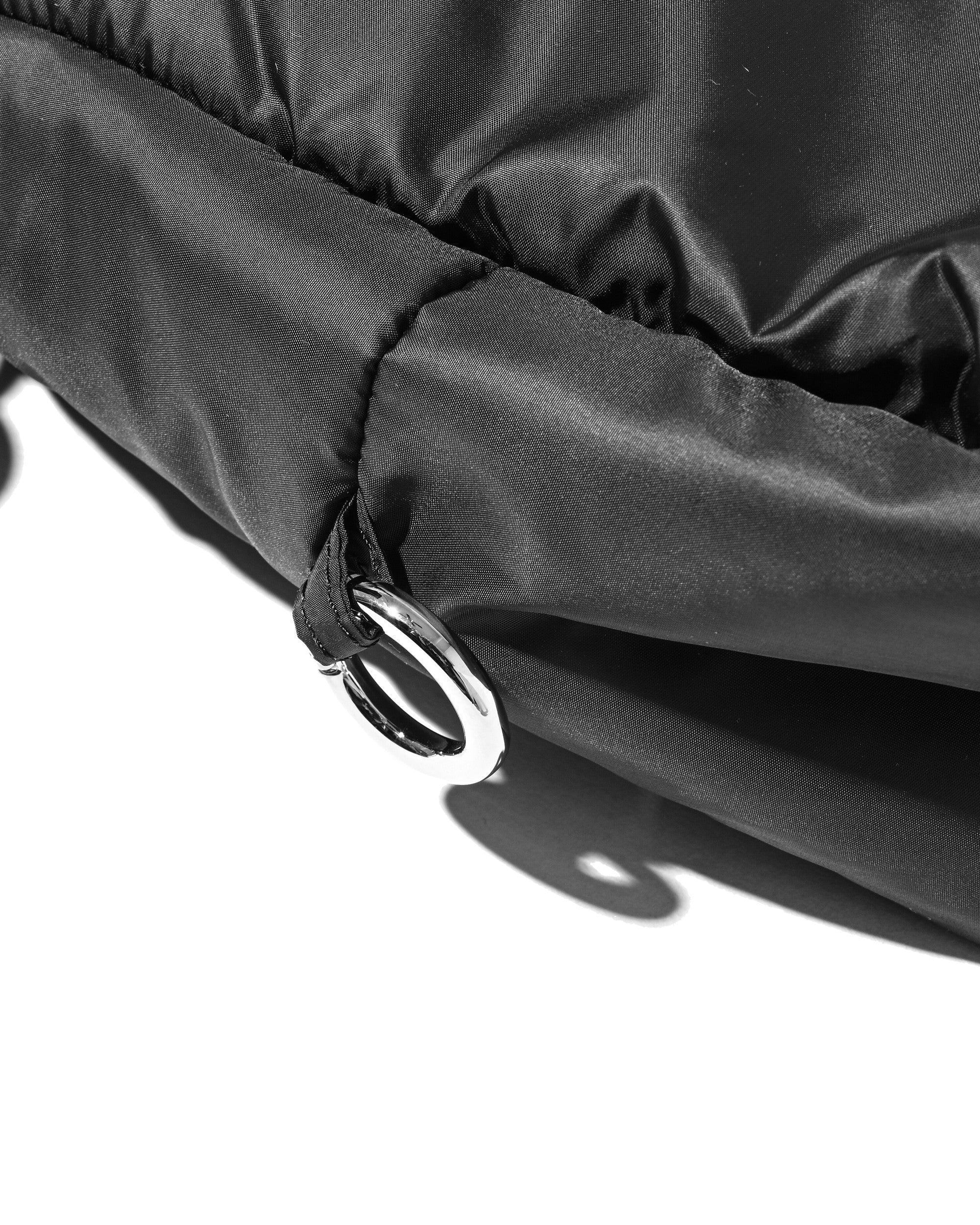 【6.24 WED 20:00- IN STOCK】PADDED FLAP HOLIDAY BAG(BLACK)