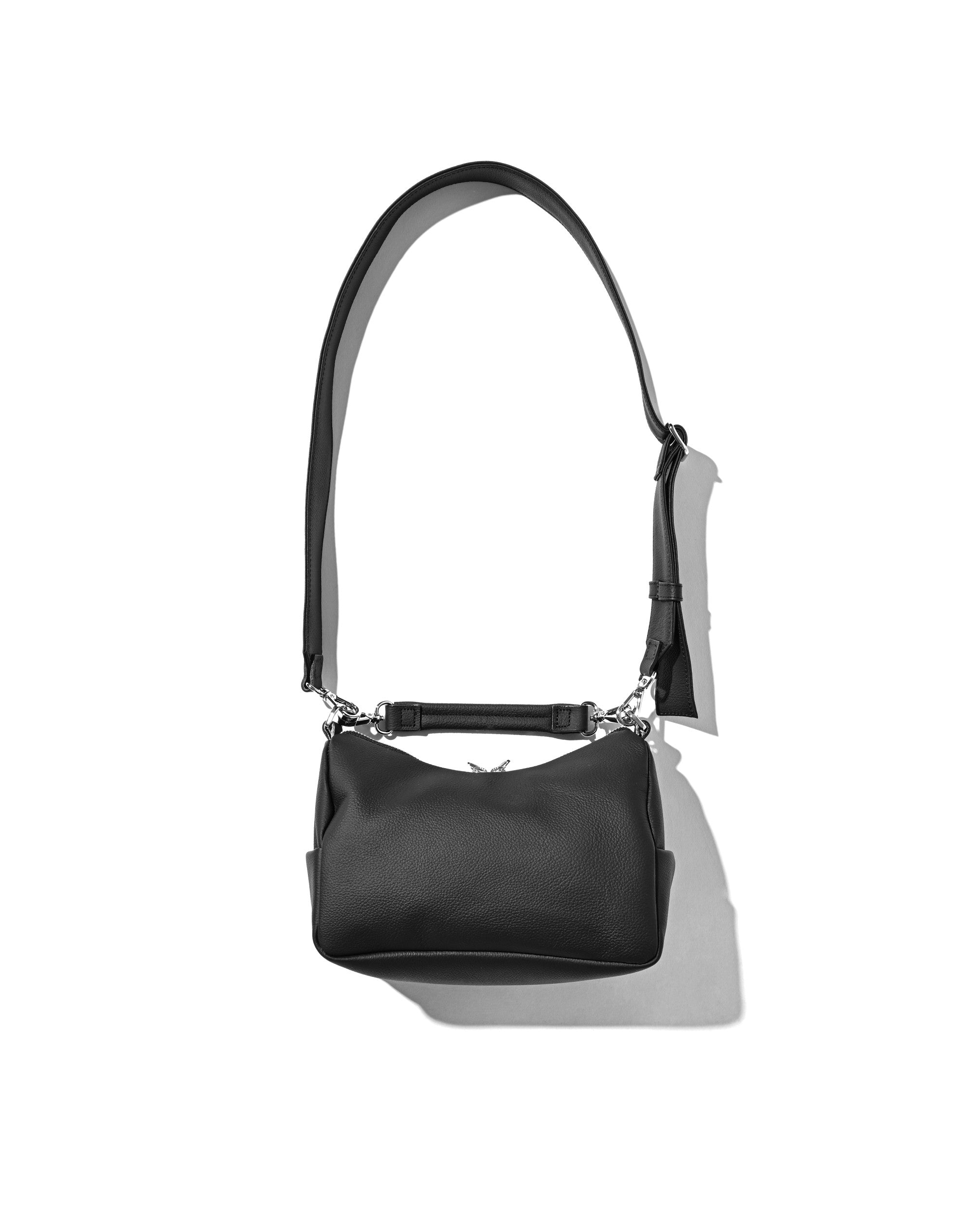 【8.15 SAT 20:00- IN STOCK】GRAIN LEATHER DAYOFF BAG MINI (BLACK)