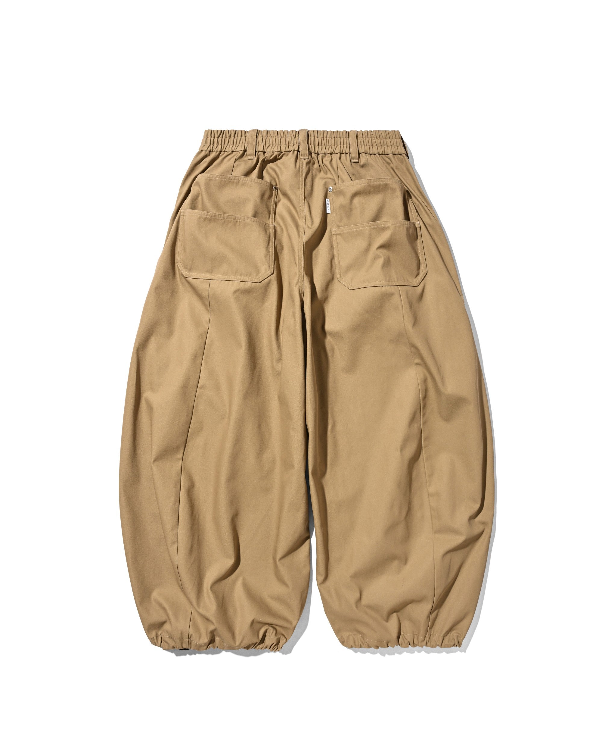 【7.11 SAT 20:00- IN STOCK】T/C GABARDINE CITY WIDE PANTS (BEIGE)