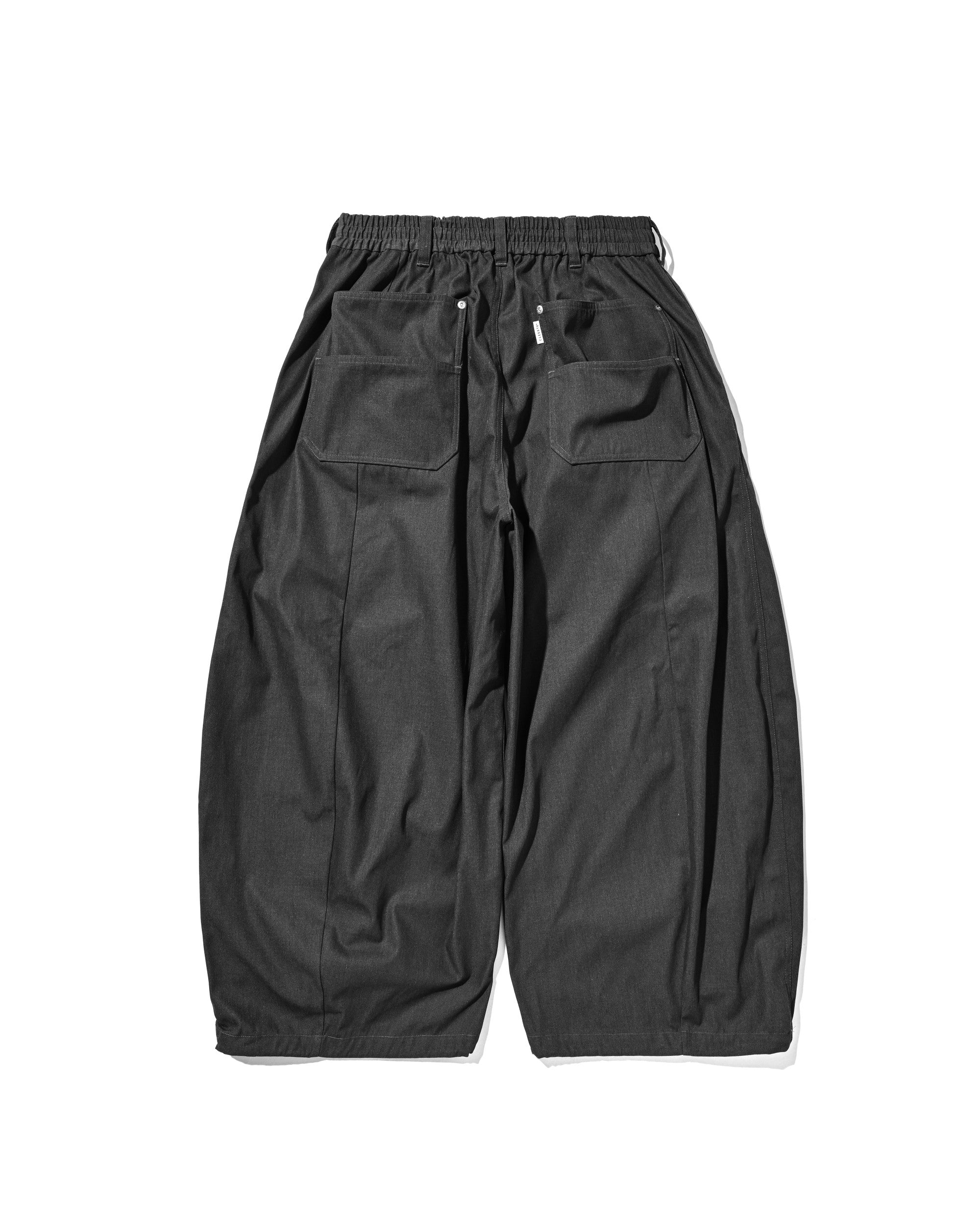 【7.11 SAT 20:00- IN STOCK】T/C GABARDINE CITY WIDE PANTS (CHARCOAL)