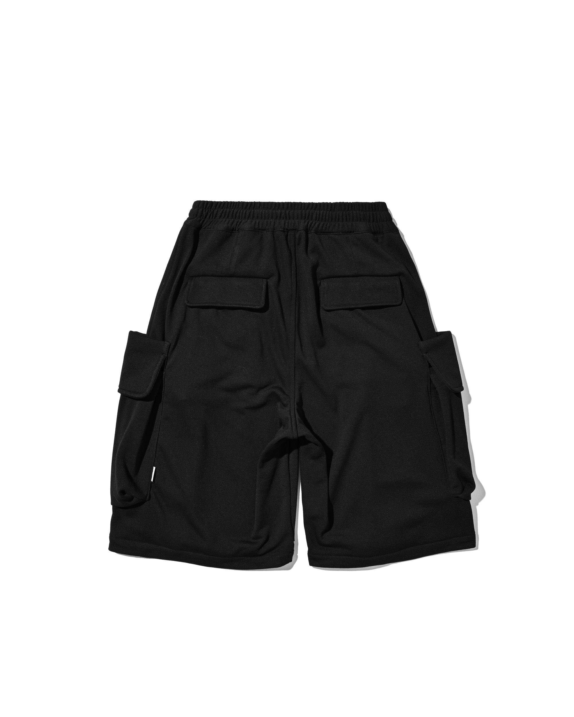 CLESSTE MILITARY HALF PANTS ミリタリーハーフパンツ 7.15 WED 20:00- IN STOCK】CITY MILITARY SWEAT HALF PANTS 001 (BLACK)