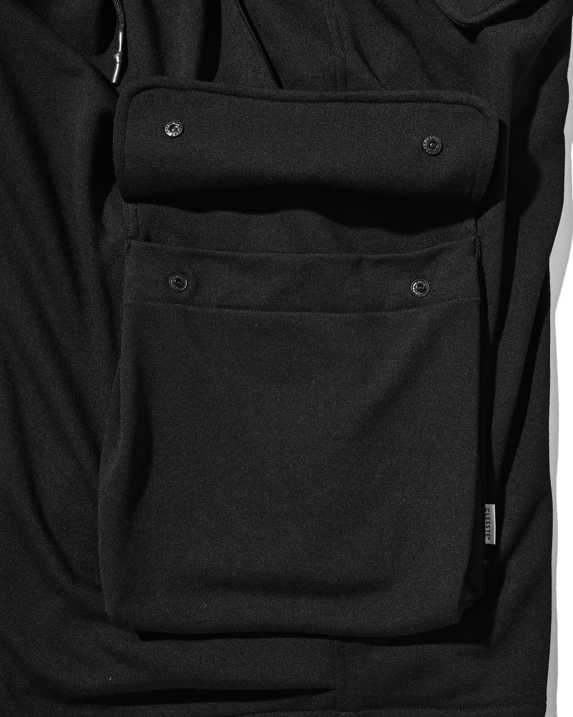 【7.15 WED 20:00- IN STOCK】CITY MILITARY SWEAT HALF PANTS 001 (BLACK)