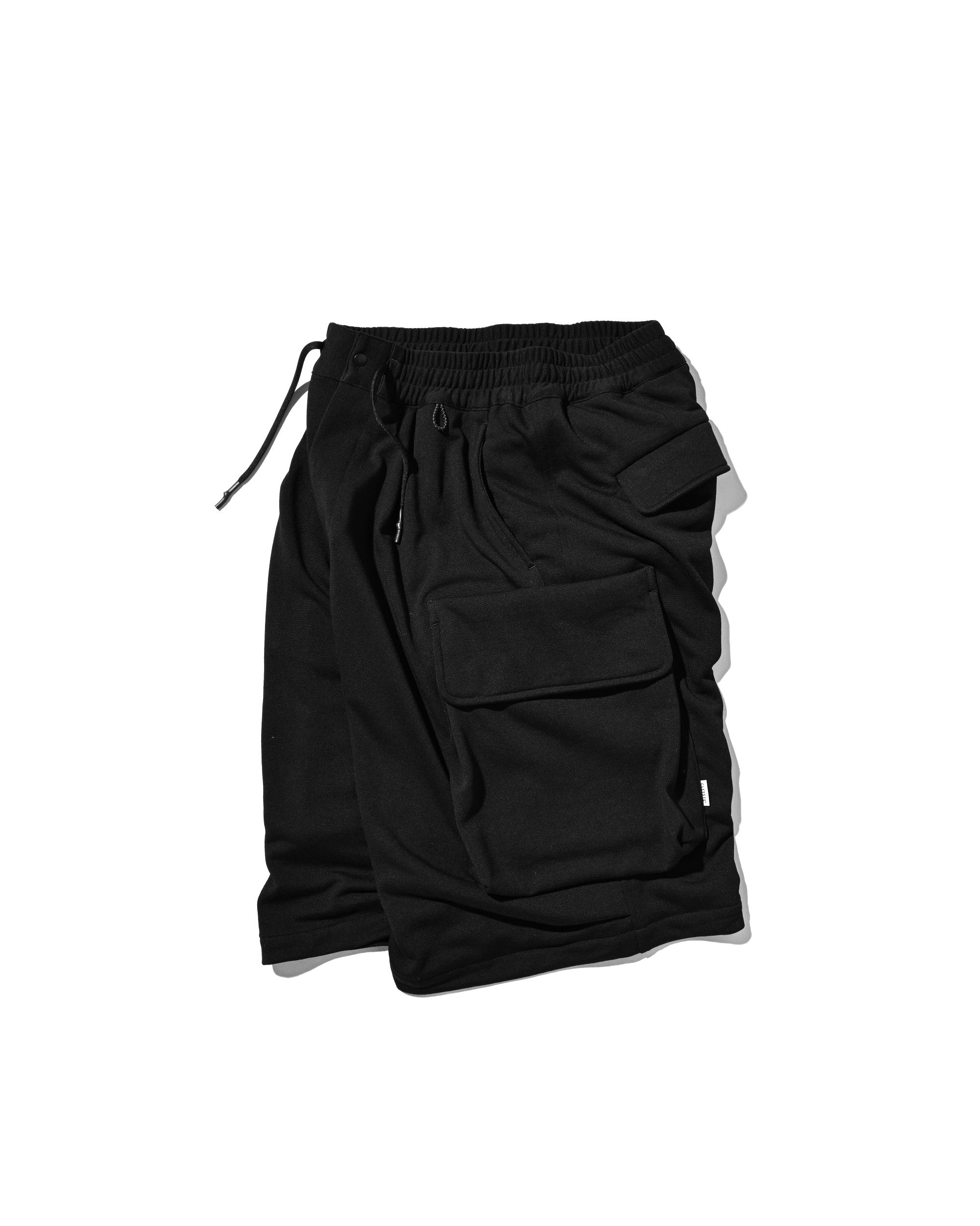 7.15 WED 20:00- IN STOCK】CITY MILITARY SWEAT HALF PANTS 001 (BLACK)
