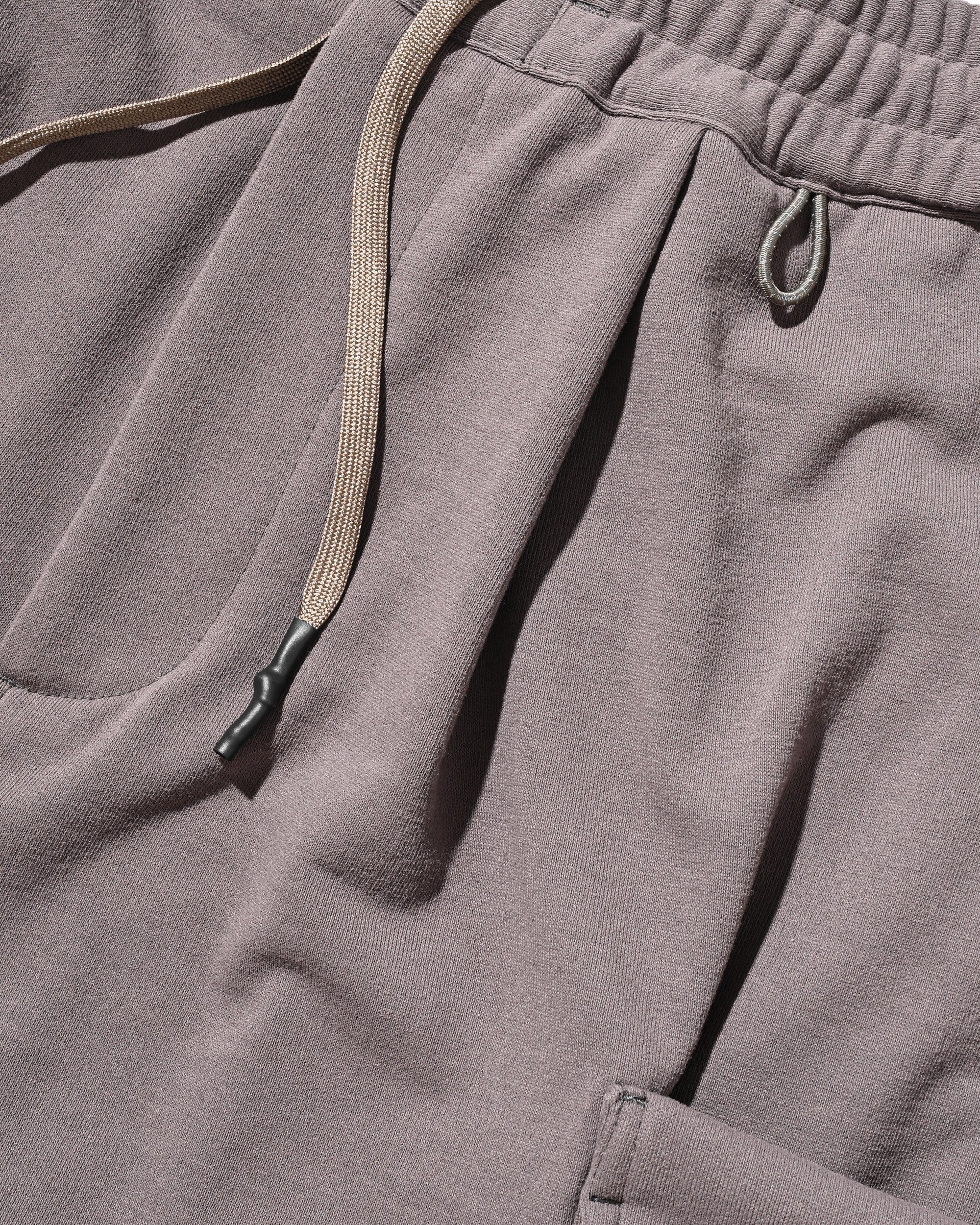 【7.15 WED 20:00- IN STOCK】CITY MILITARY SWEAT HALF PANTS 001 (GRAPHITE TAUPE)