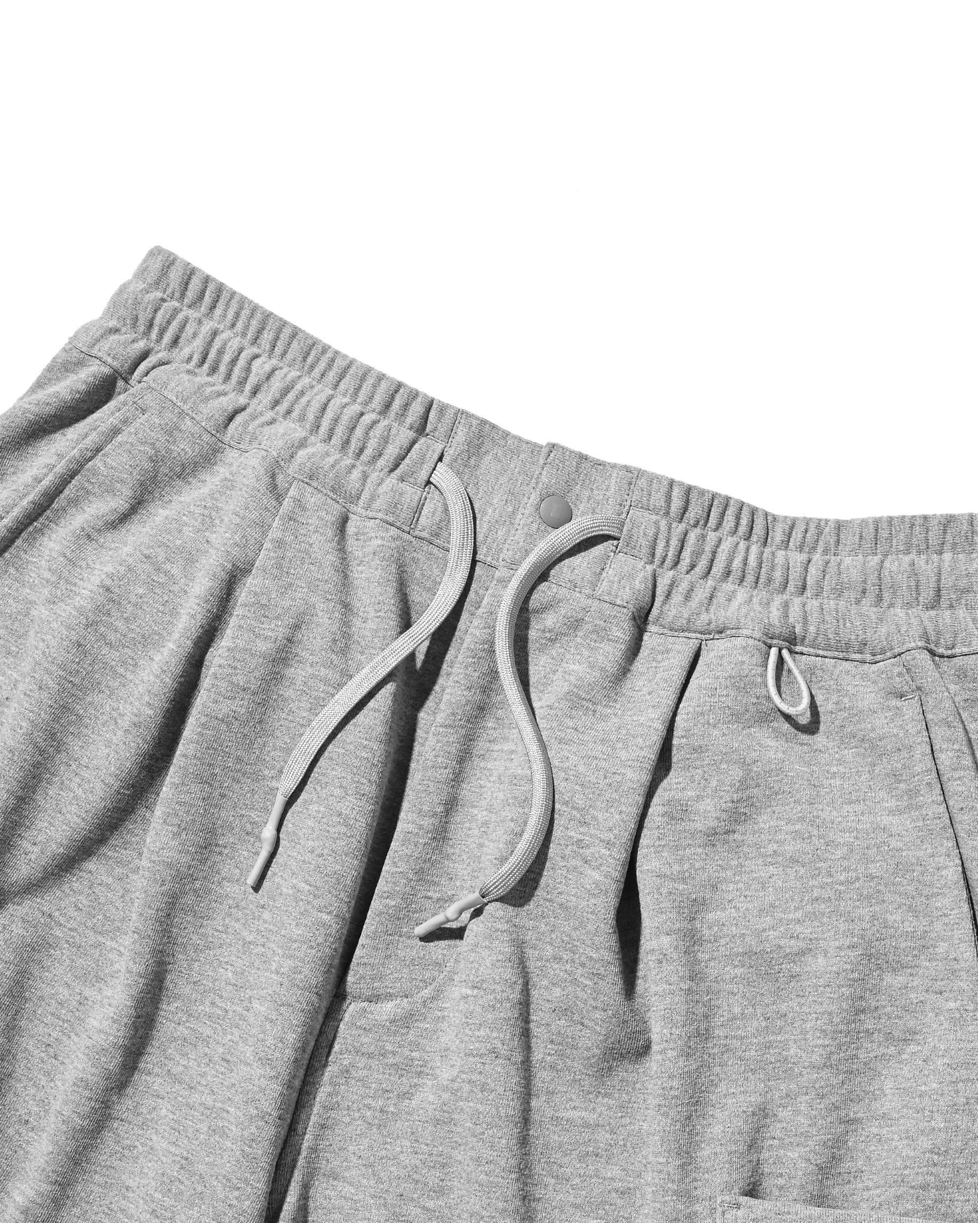 【7.15 WED 20:00- IN STOCK】CITY MILITARY SWEAT HALF PANTS 001 (GRAY)