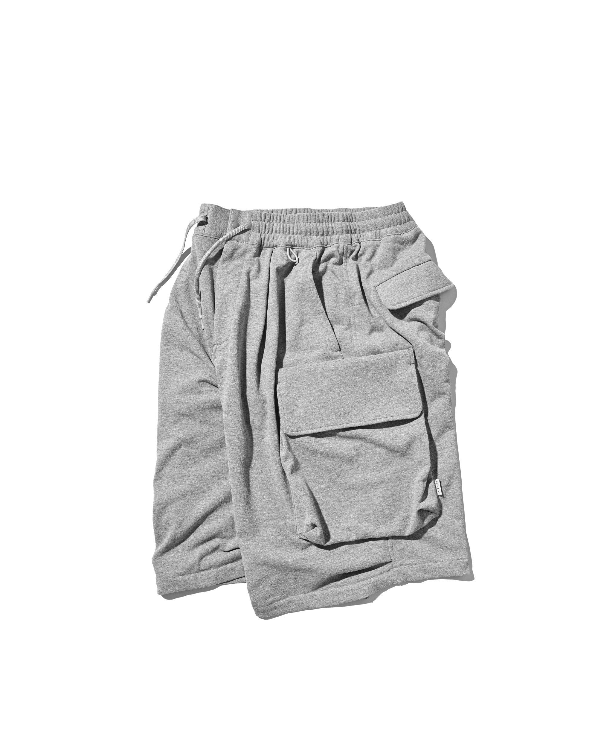 CITY MILITARY SWEAT HALF PANTS 001 (GRAY)