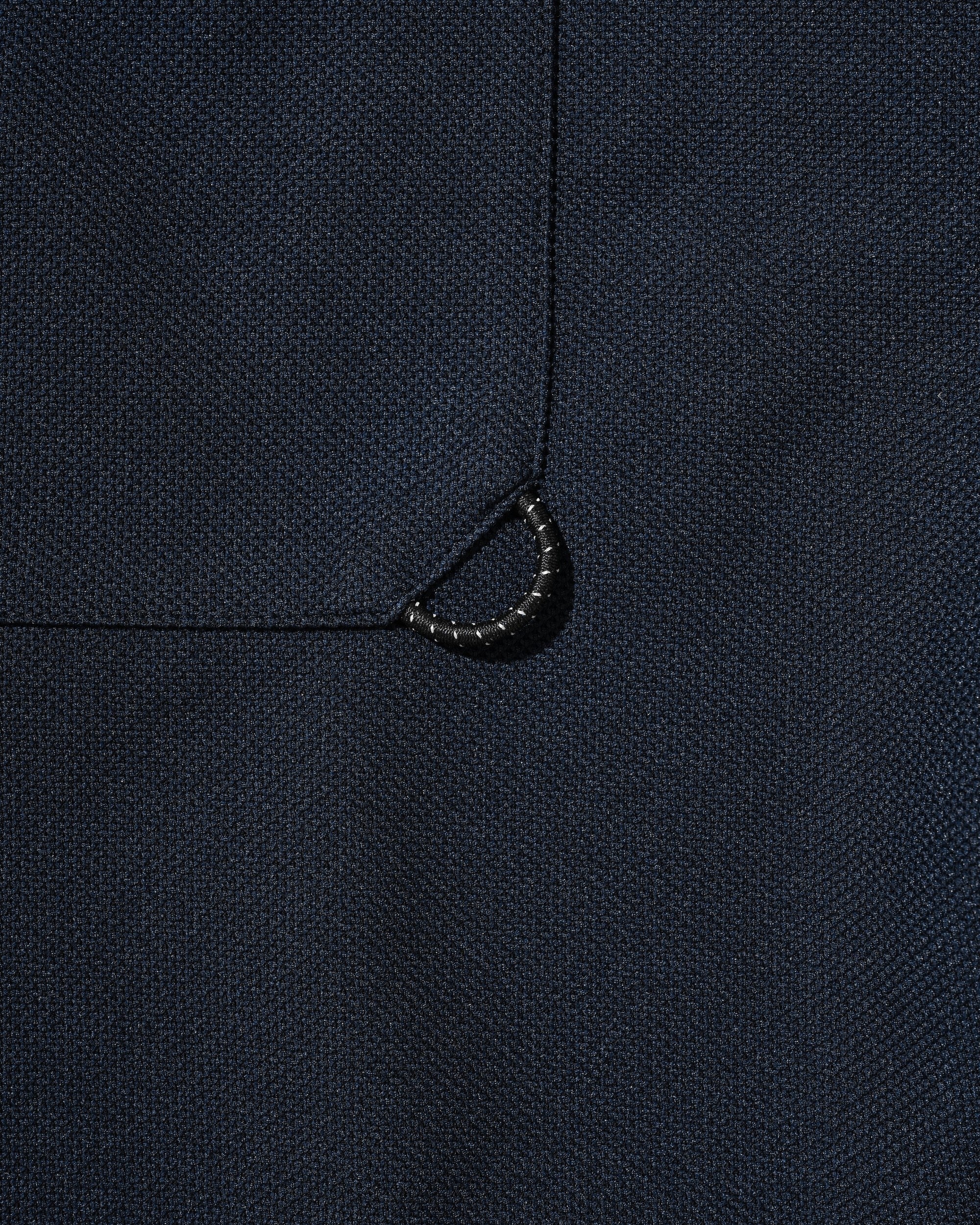 【8.12 WED 20:00- IN STOCK】ACTIVE CITY HENLEY NECK S/S T-SHIRT (NAVY)