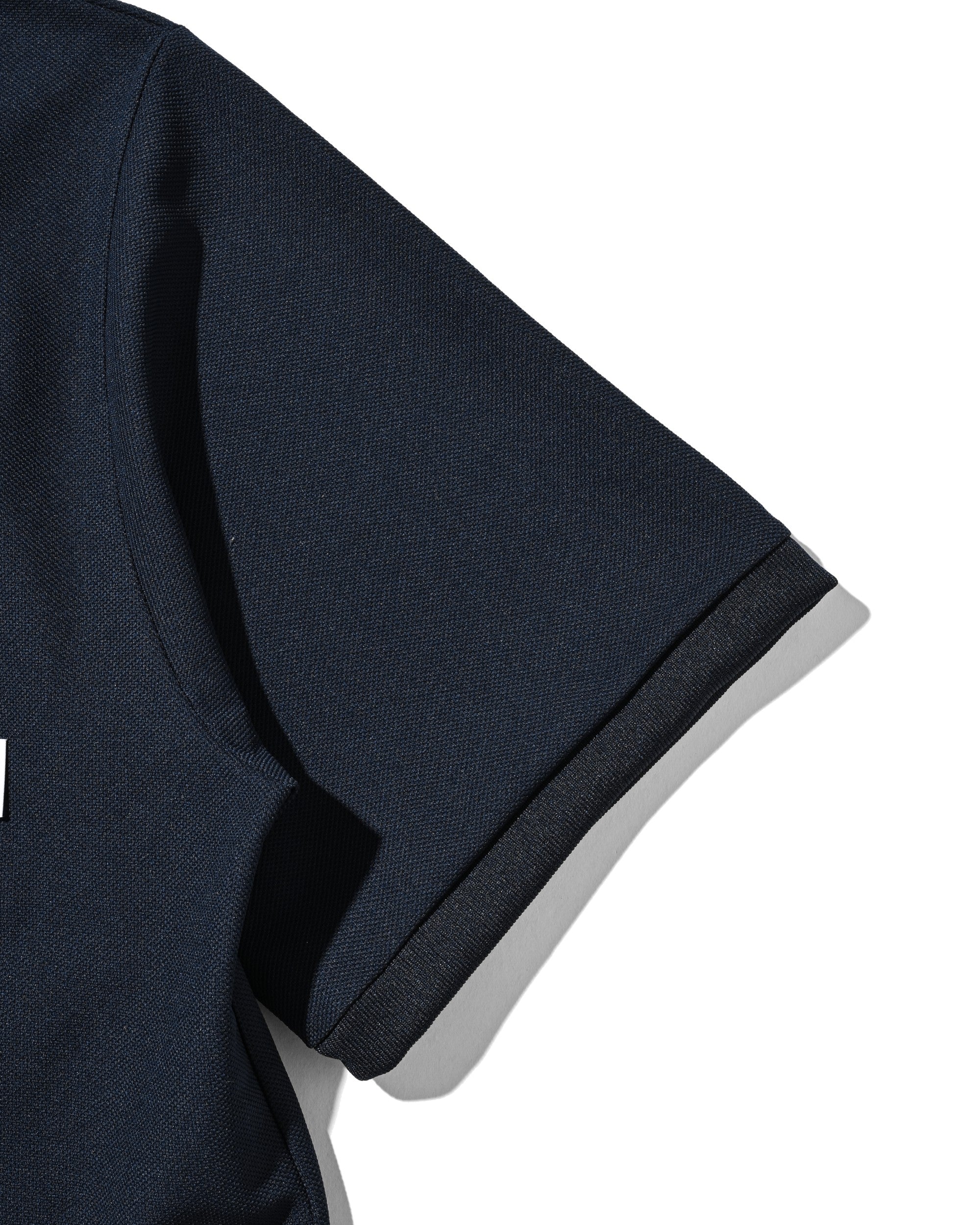 【8.12 WED 20:00- IN STOCK】ACTIVE CITY HENLEY NECK S/S T-SHIRT (NAVY)