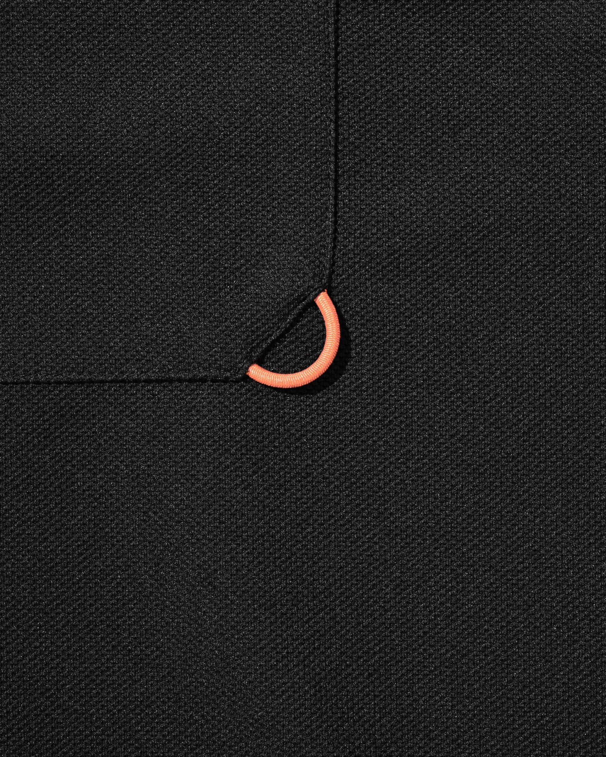 【8.12 WED 20:00- IN STOCK】ACTIVE CITY HENLEY NECK S/S T-SHIRT (BLACK)