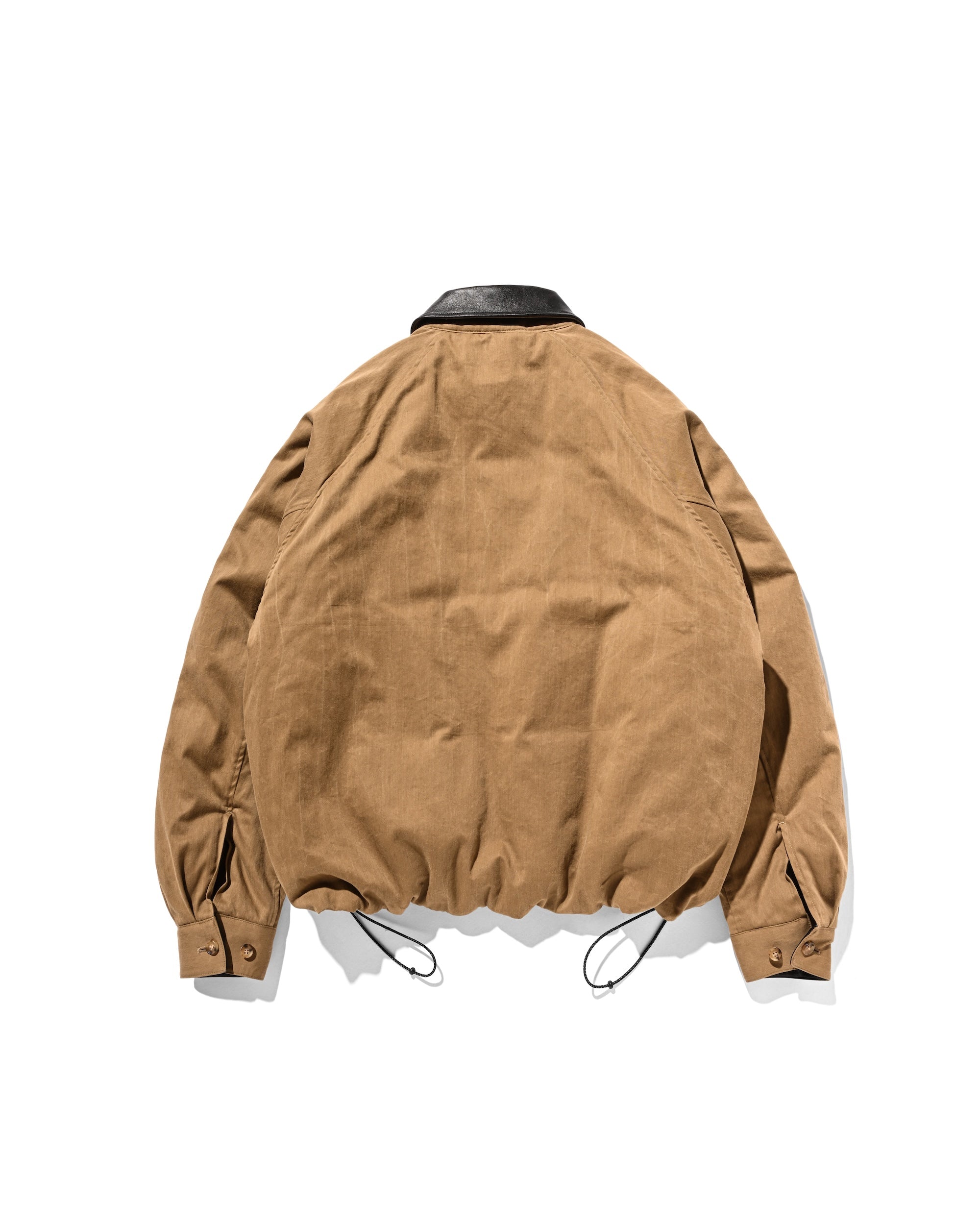 VINTAGE EFFECT PADDED CITY UTILITY JACKET (BEIGE)