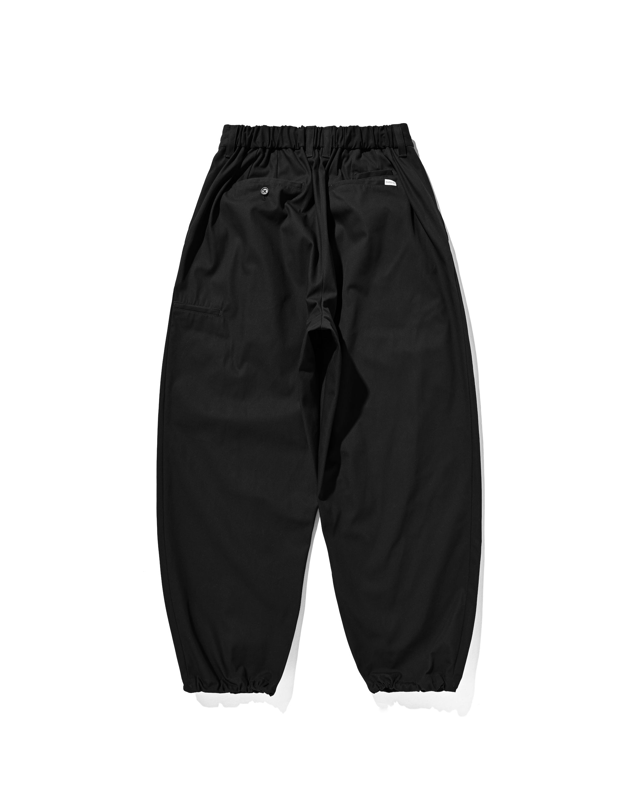 2.4 WED 20:00- IN STOCK】T/C GABARDINE CITY UNIFORM WIDE TAPERED PANTS