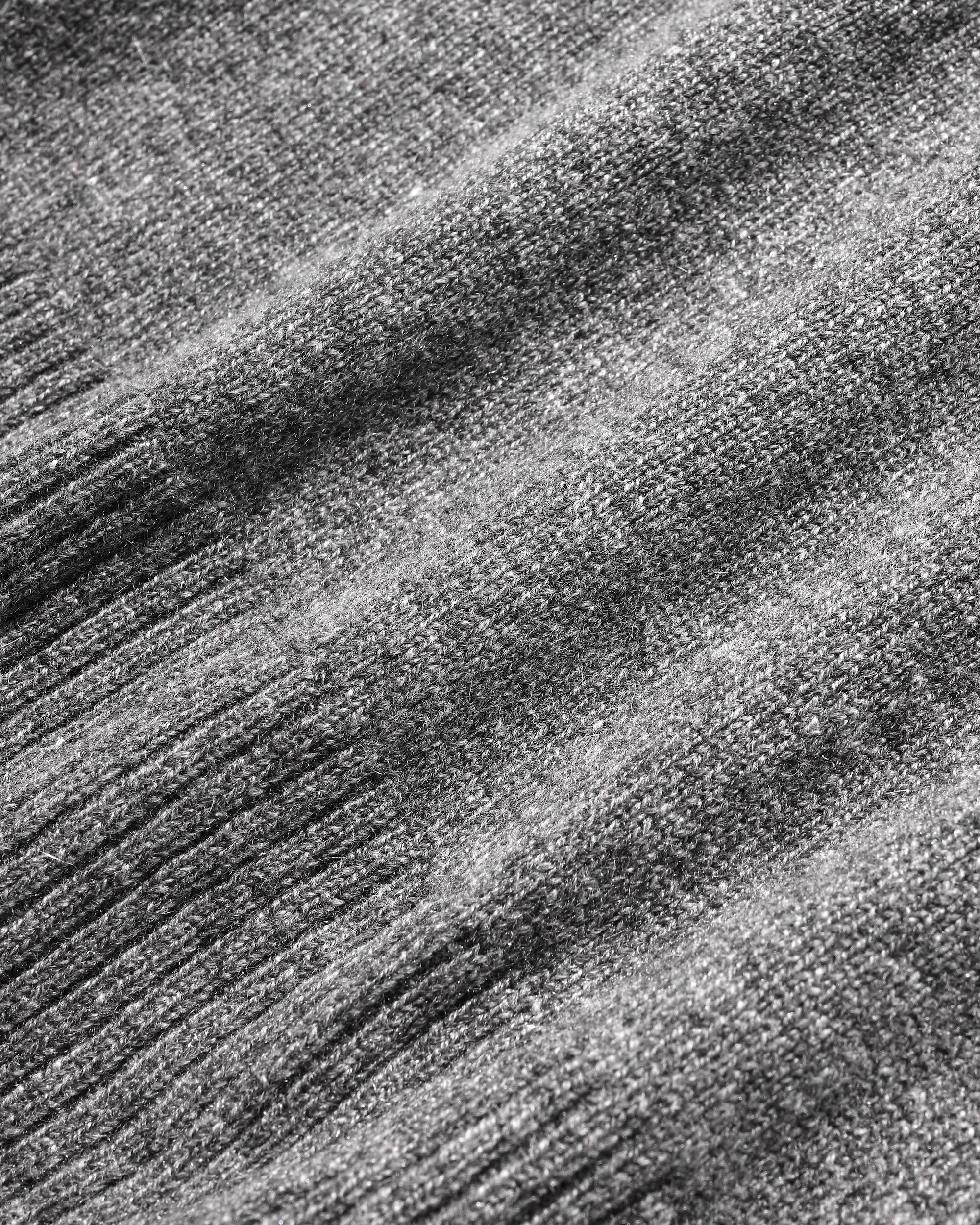 【12.27 SAT 20:00- IN STOCK】CASHMERE KNIT POLO SHIRT (GRAY)