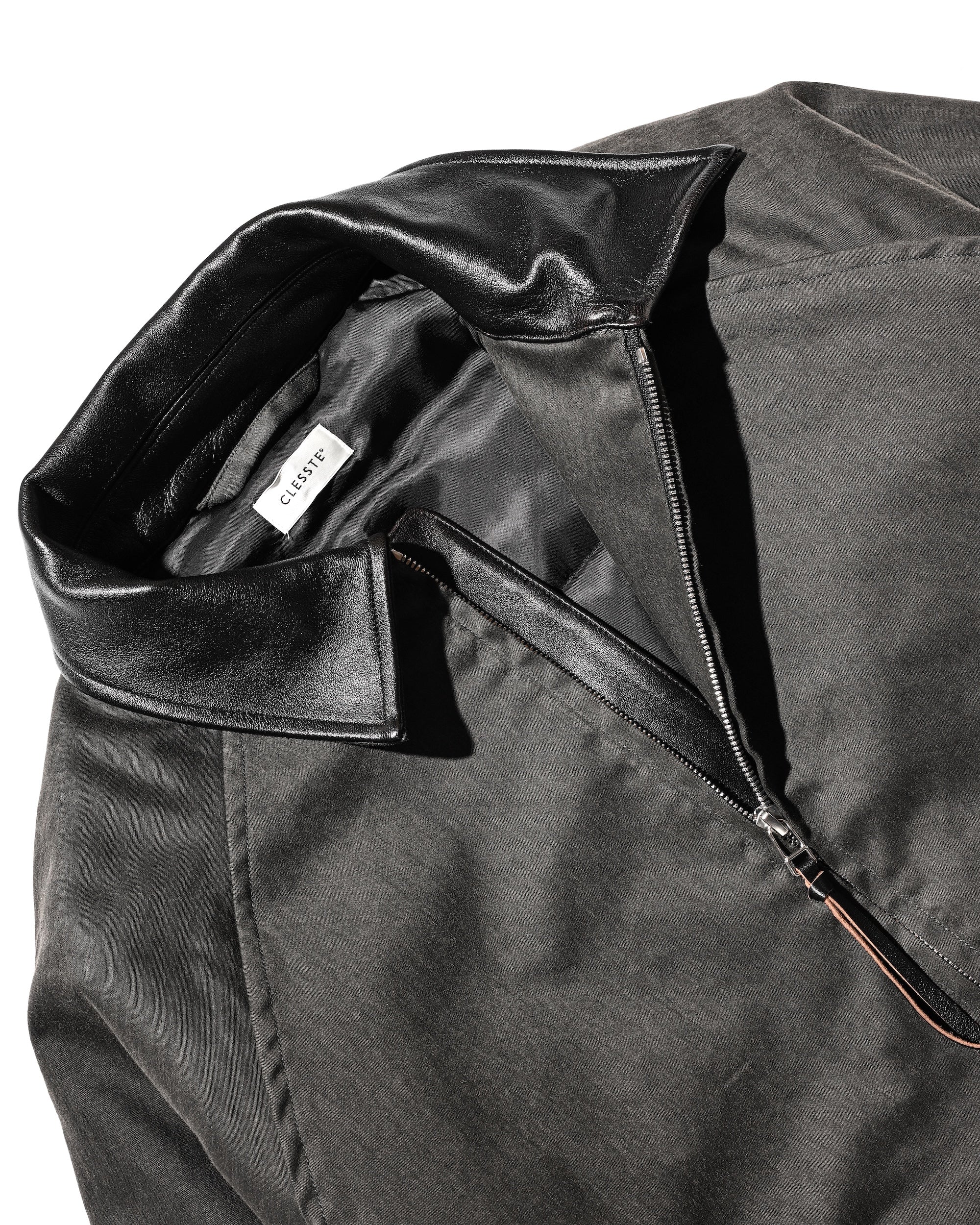 【即完】VINTAGE EFFECT PADDED CITY JACKET VINTAGE EFFECT PADDED CITY UTILITY JACKET (BLACK)