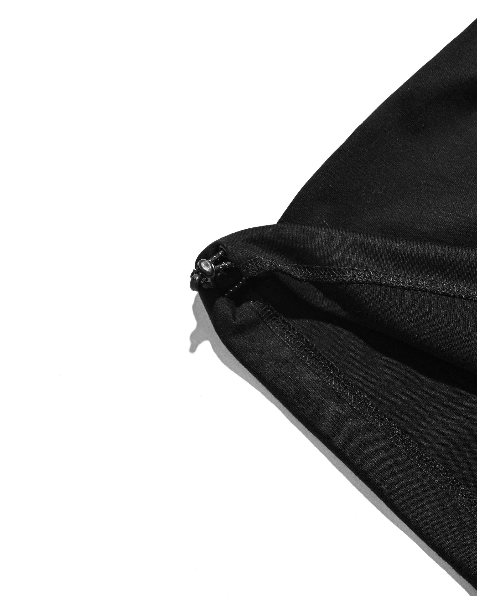 【8.1 SAT 20:00- IN STOCK】"CLST" LOGO PRINT S/S T-SHIRT WITH DRAWSTRINGS (BLACK)