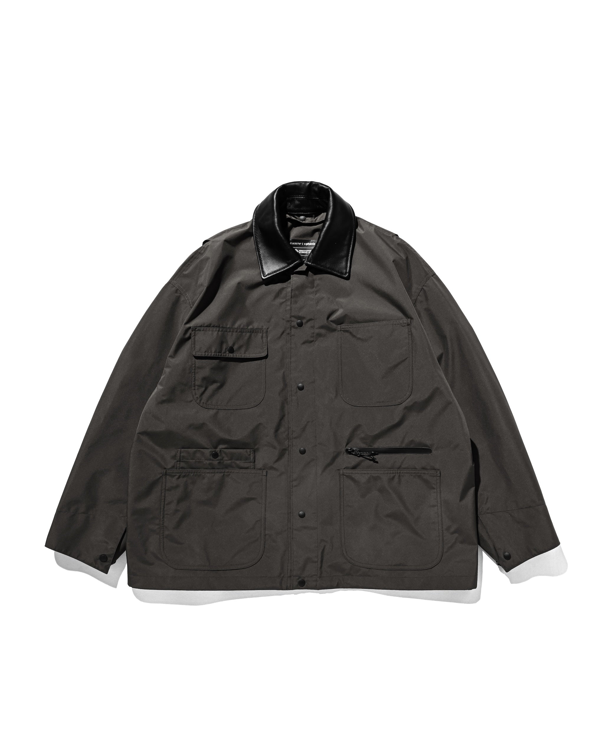 希少！フリンジ付きブラックスエードジャケット　メキシコ製 DEAD STOCK】Italian Navy Chef Jacket イタリア軍 シェフジャケット