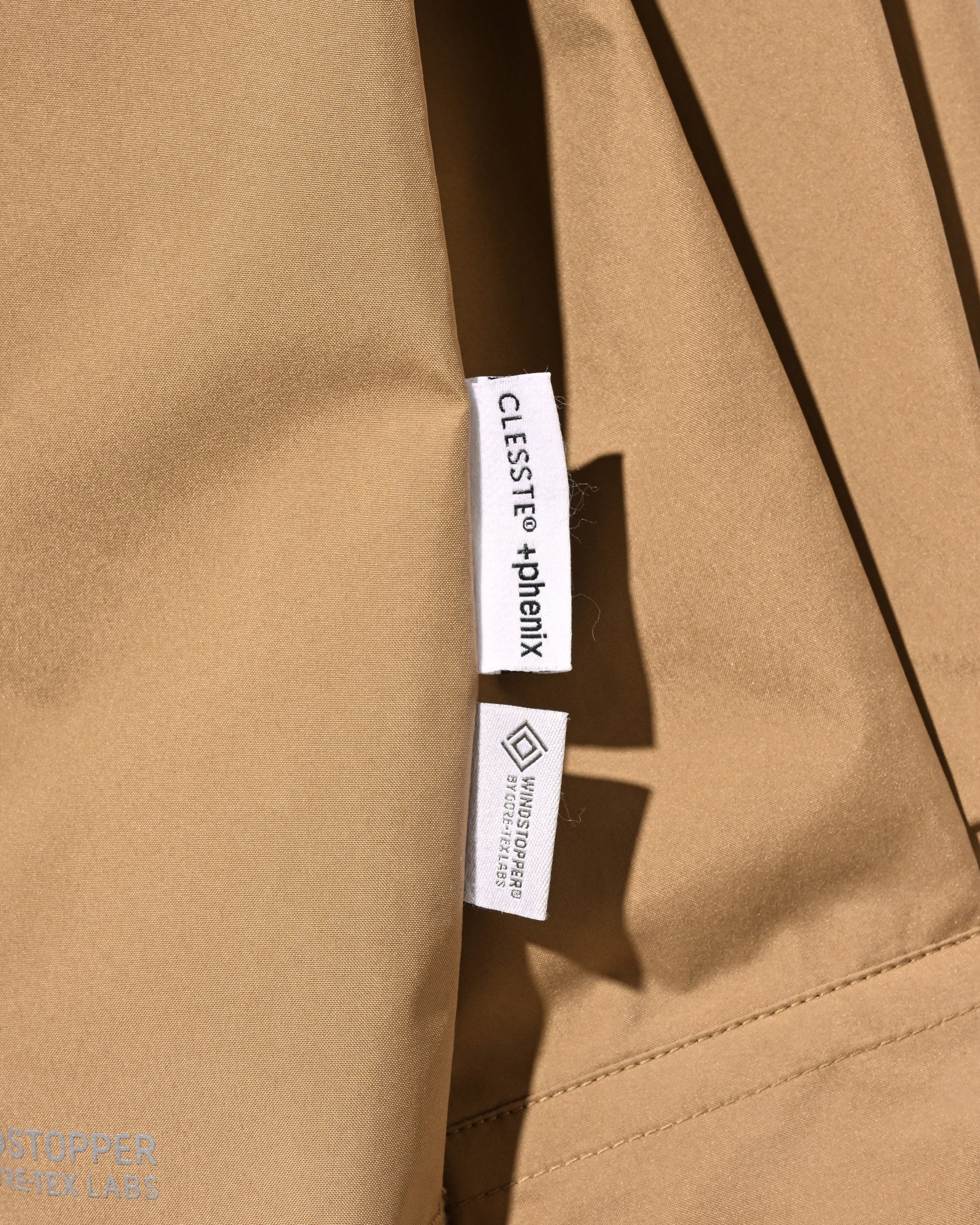 【8.8 SAT 20:00- IN STOCK】+phenix WINDSTOPPER® by GORE-TEX LABS CITY UNIFORM ZIPUP L/S SHIRT (CAMEL BEIGE)