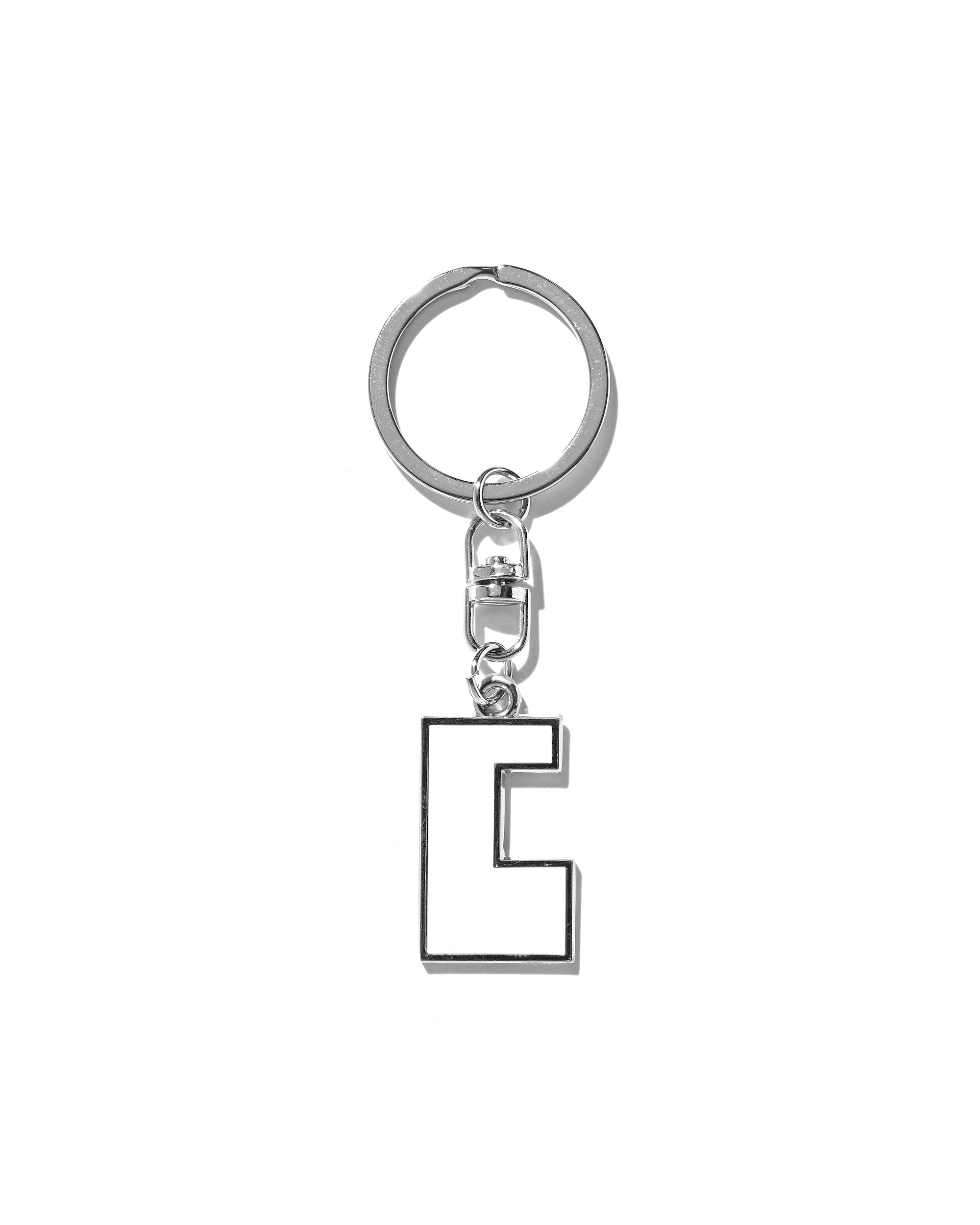 【7.16 WED 20:00- IN STOCK】LOGO KEY HOLDER 001 (SILVER)
