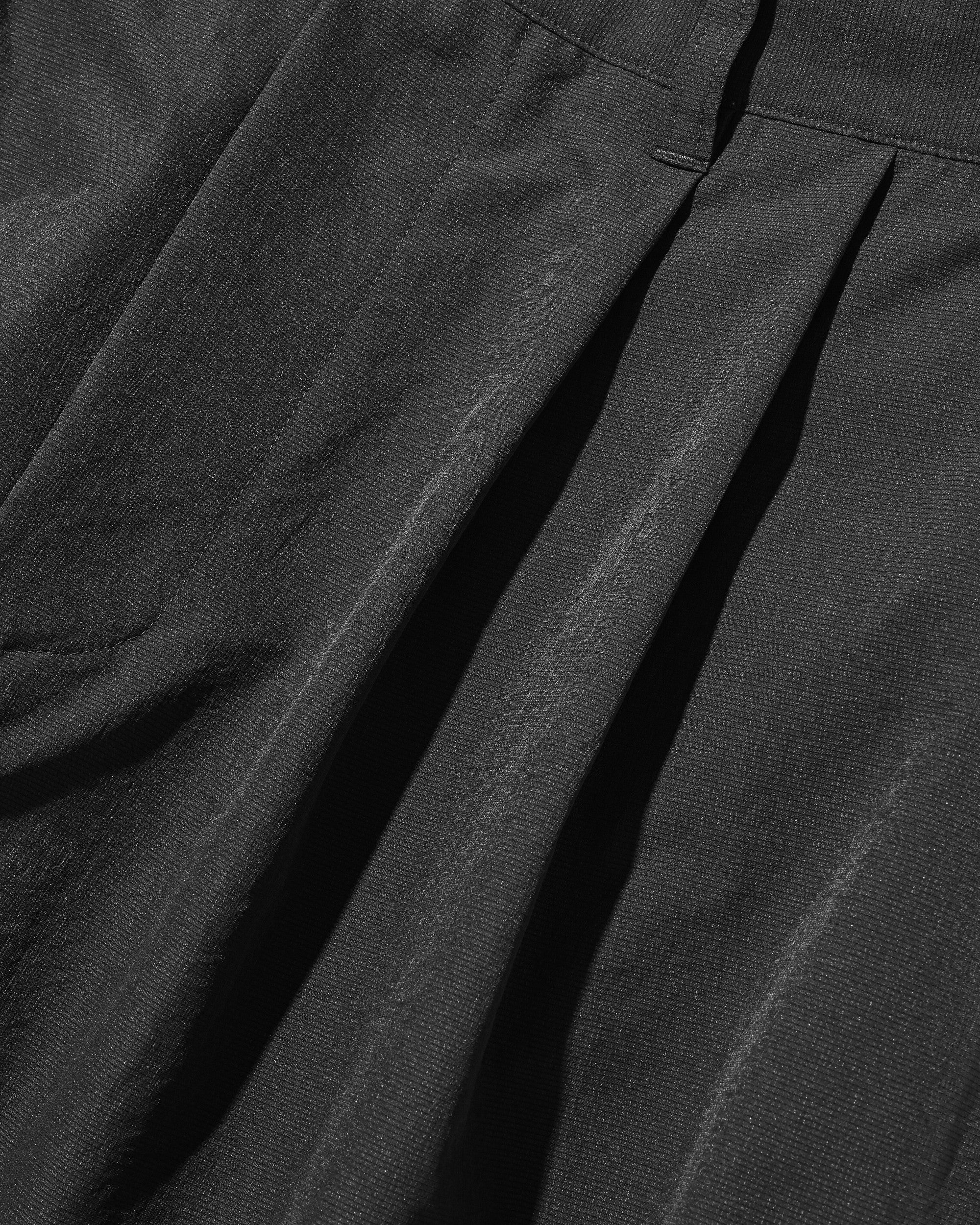 【8.22 SAT 20:00- IN STOCK】“C”COOLDOTS® MINI RIPSTOP CITY UNIFORM WIDE TAPERED PANTS (CHARCOAL×WHITE)