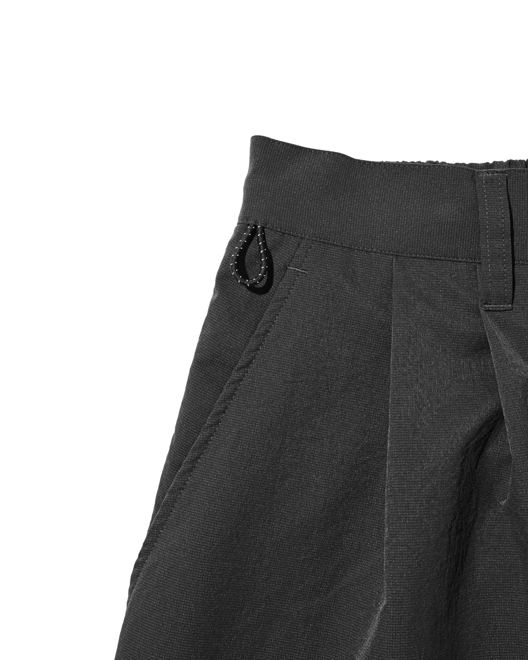 【8.22 SAT 20:00- IN STOCK】“C”COOLDOTS® MINI RIPSTOP CITY UNIFORM WIDE TAPERED PANTS (CHARCOAL×WHITE)