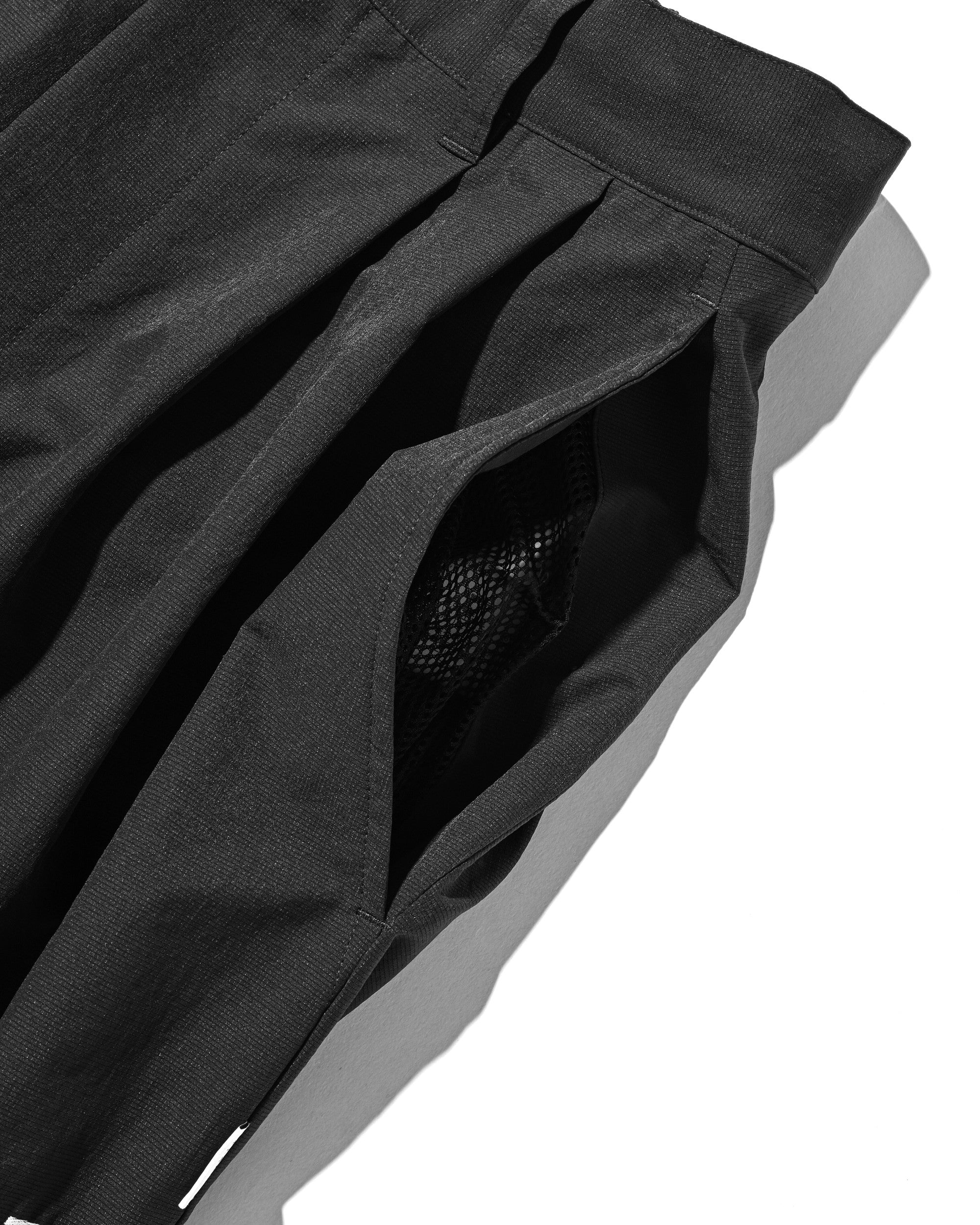 【8.22 SAT 20:00- IN STOCK】“C”COOLDOTS® MINI RIPSTOP CITY UNIFORM WIDE TAPERED PANTS (CHARCOAL×WHITE)