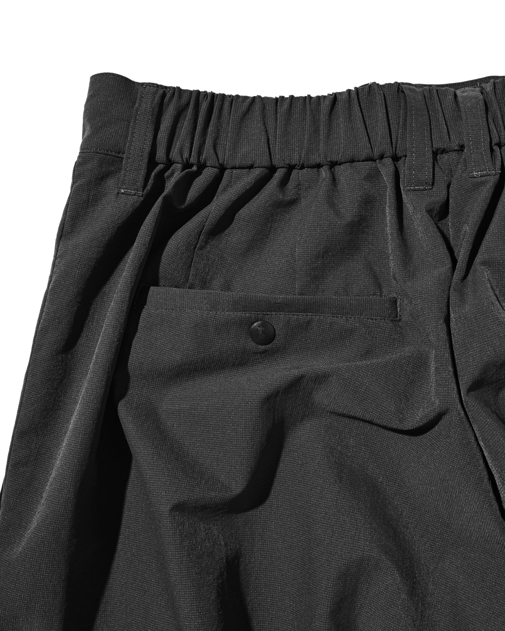 【8.22 SAT 20:00- IN STOCK】“C”COOLDOTS® MINI RIPSTOP CITY UNIFORM WIDE TAPERED PANTS (CHARCOAL×WHITE)