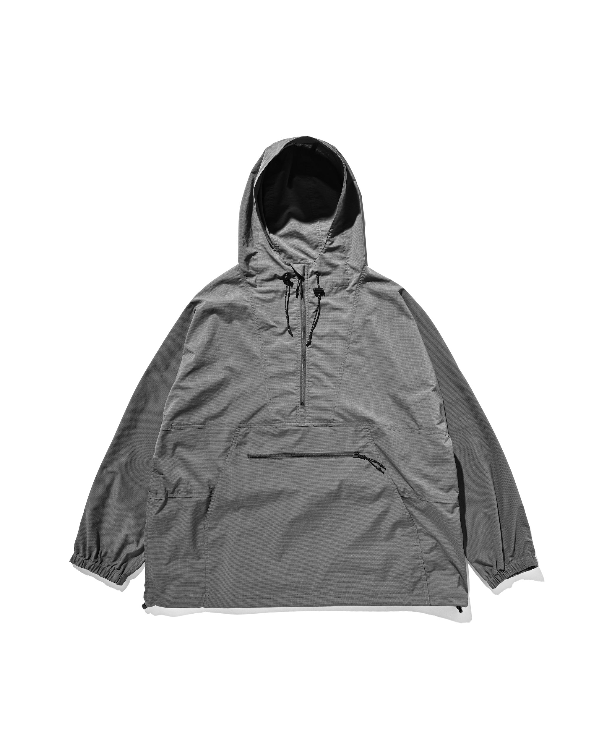 PACKABLE CITY ANORAK PARKA  (GRAY(MINI GRAPH CHECK))
