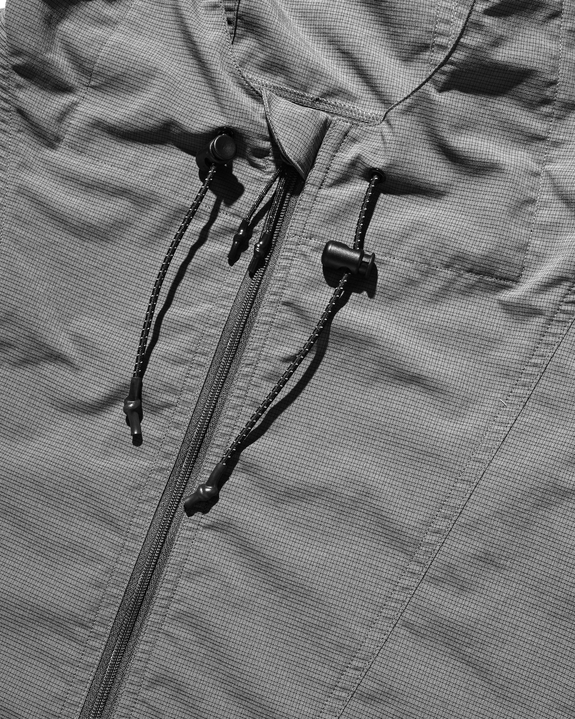 PACKABLE CITY ANORAK PARKA  (GRAY(MINI GRAPH CHECK))