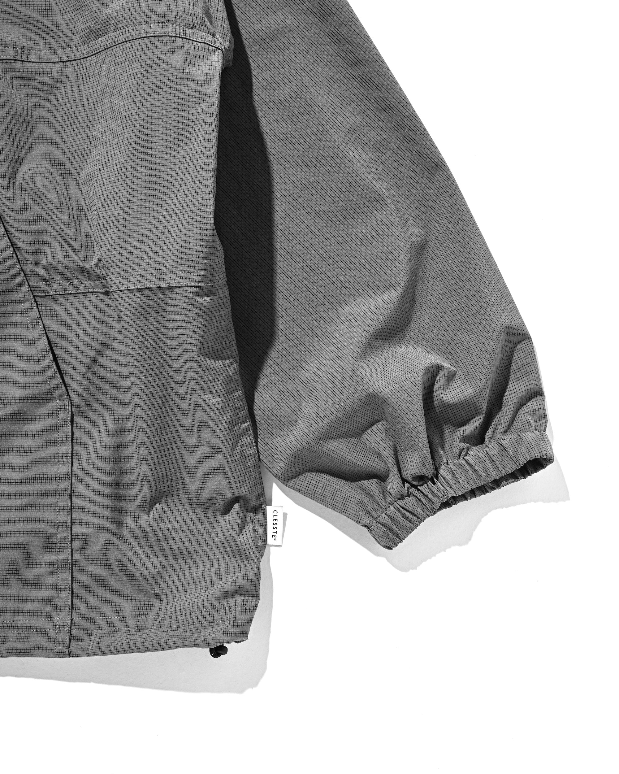 PACKABLE CITY ANORAK PARKA  (GRAY(MINI GRAPH CHECK))