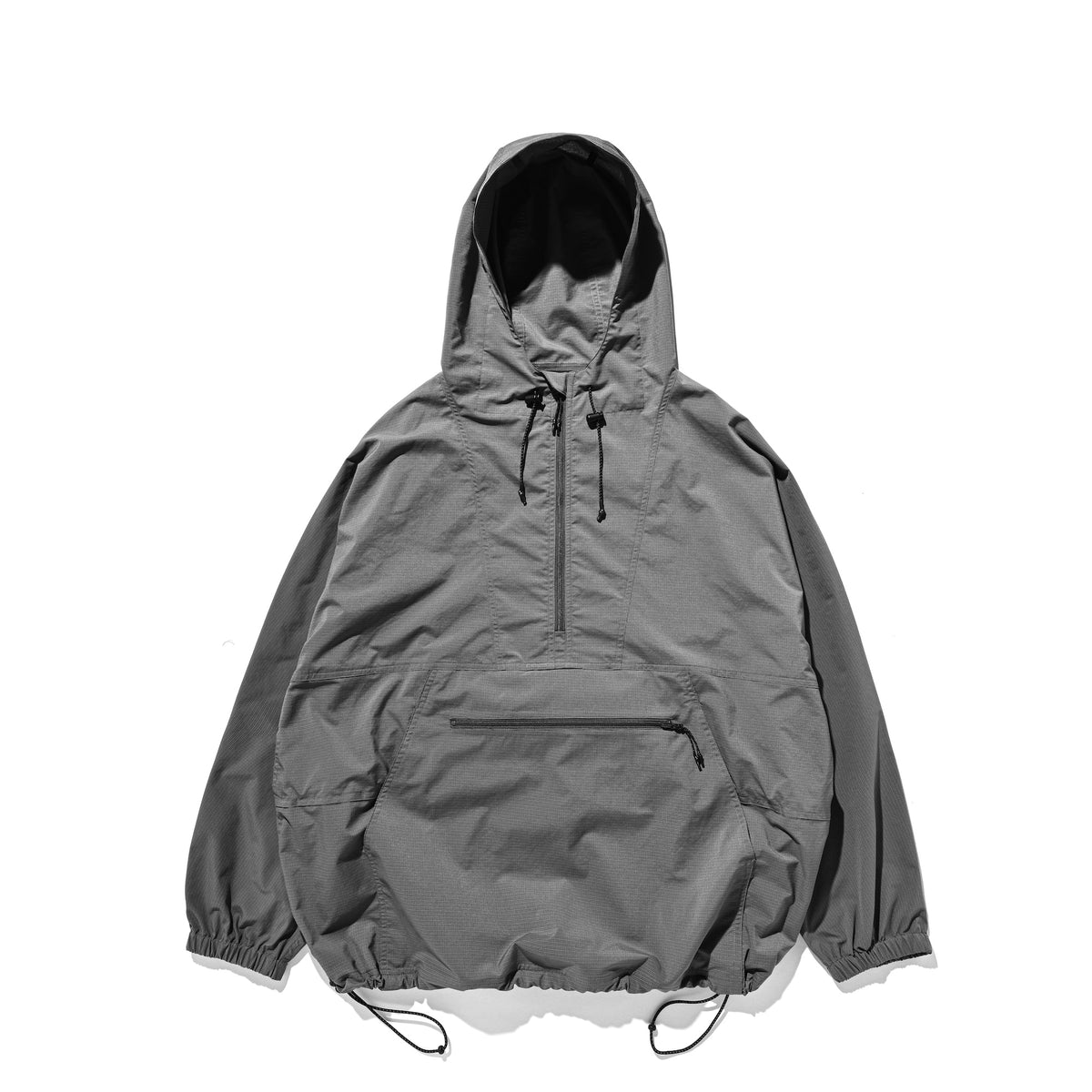 PACKABLE CITY ANORAK PARKA (GRAY(MINI GRAPH CHECK))