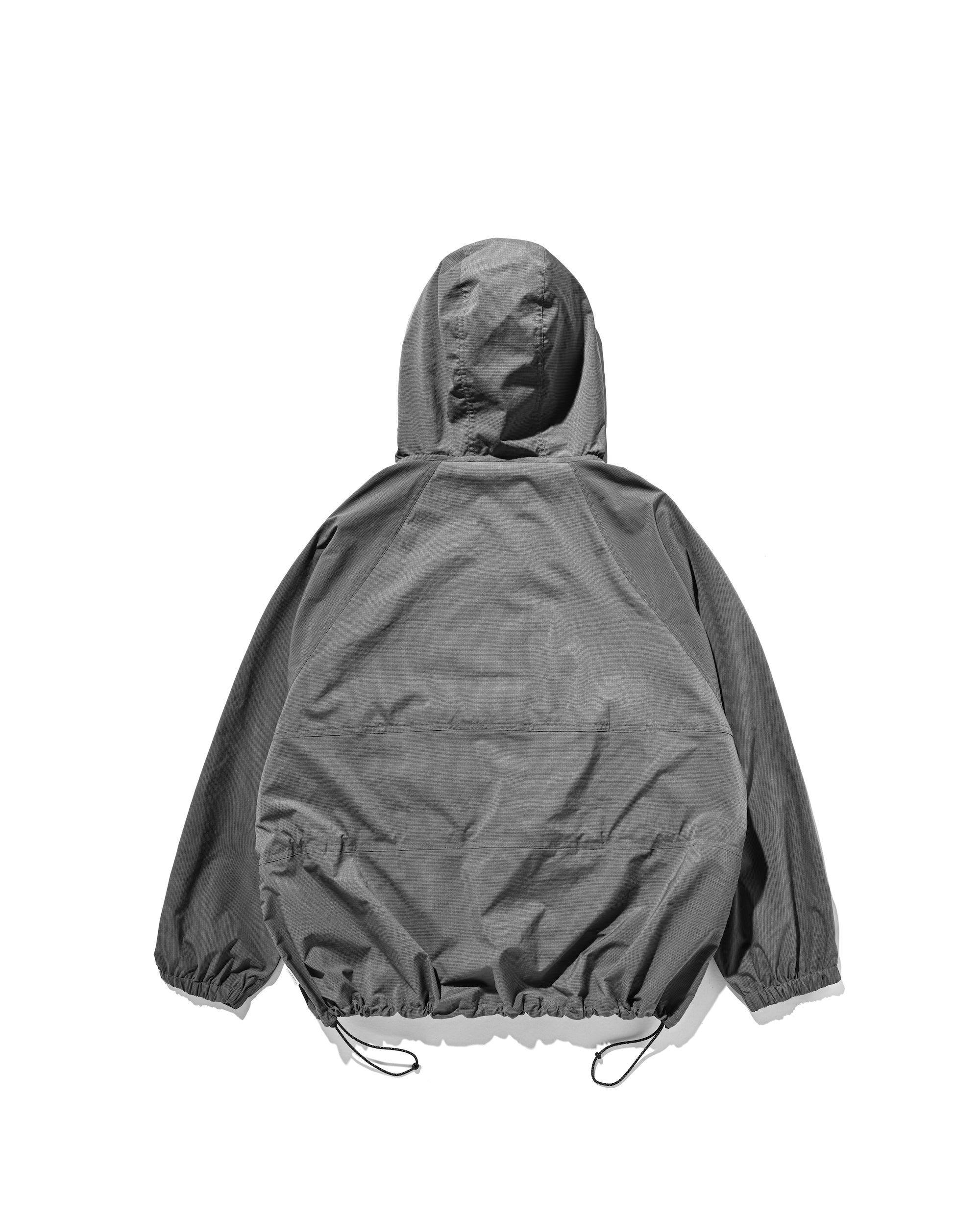 PACKABLE CITY ANORAK PARKA (GRAY(MINI GRAPH CHECK))
