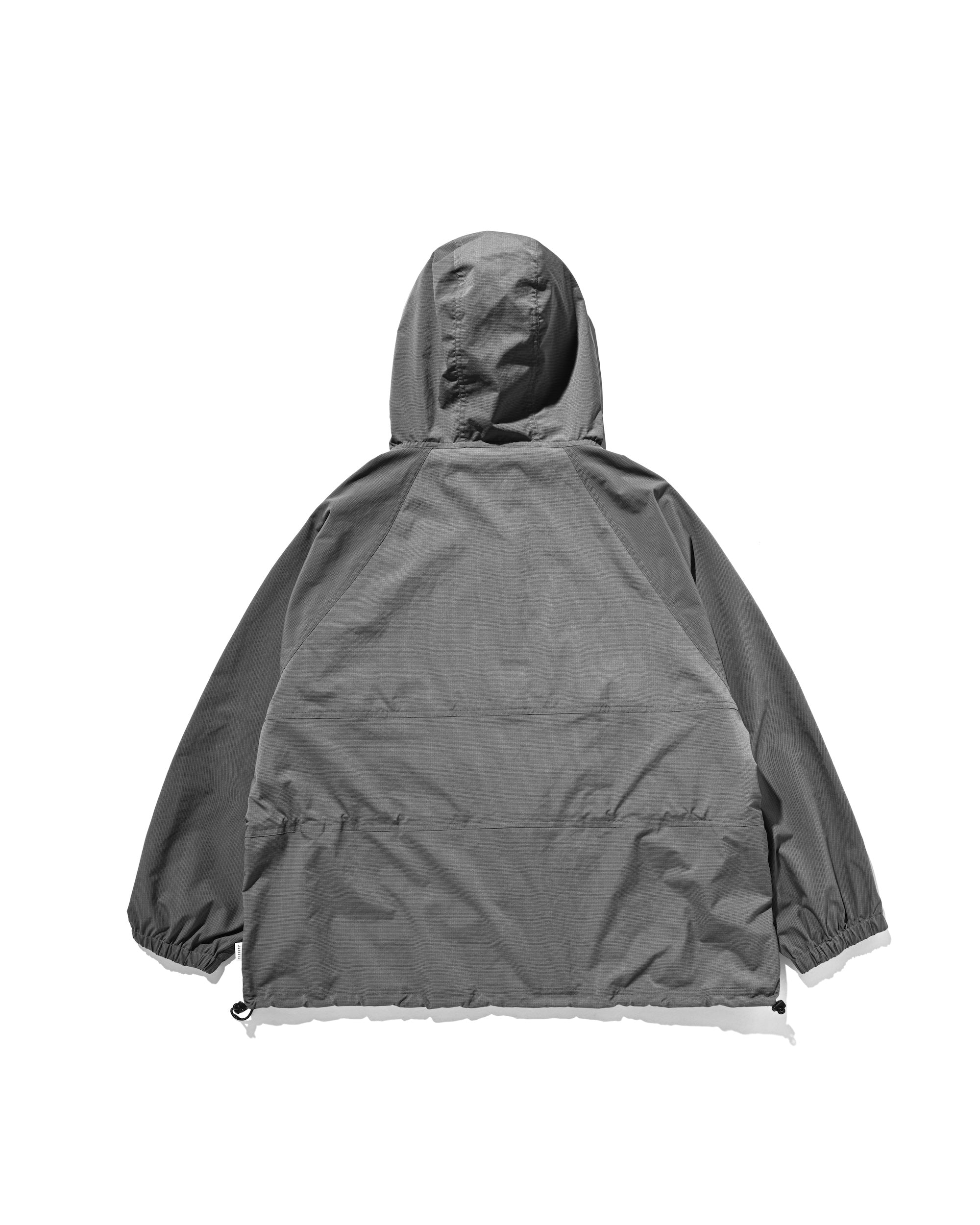 PACKABLE CITY ANORAK PARKA  (GRAY(MINI GRAPH CHECK))
