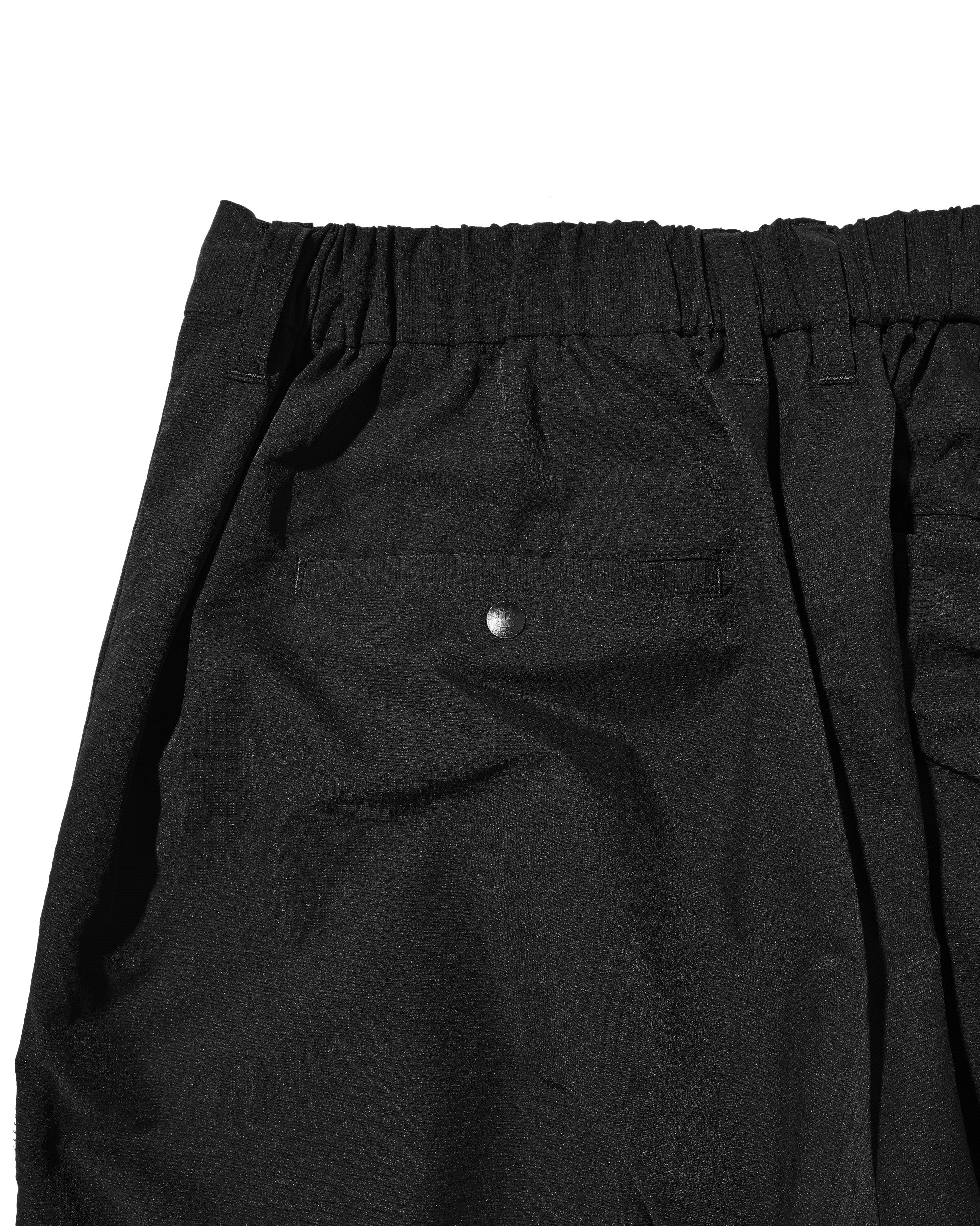 【8.22 SAT 20:00- IN STOCK】“C”COOLDOTS® MINI RIPSTOP CITY UNIFORM WIDE TAPERED PANTS (BLACK×ORANGE)