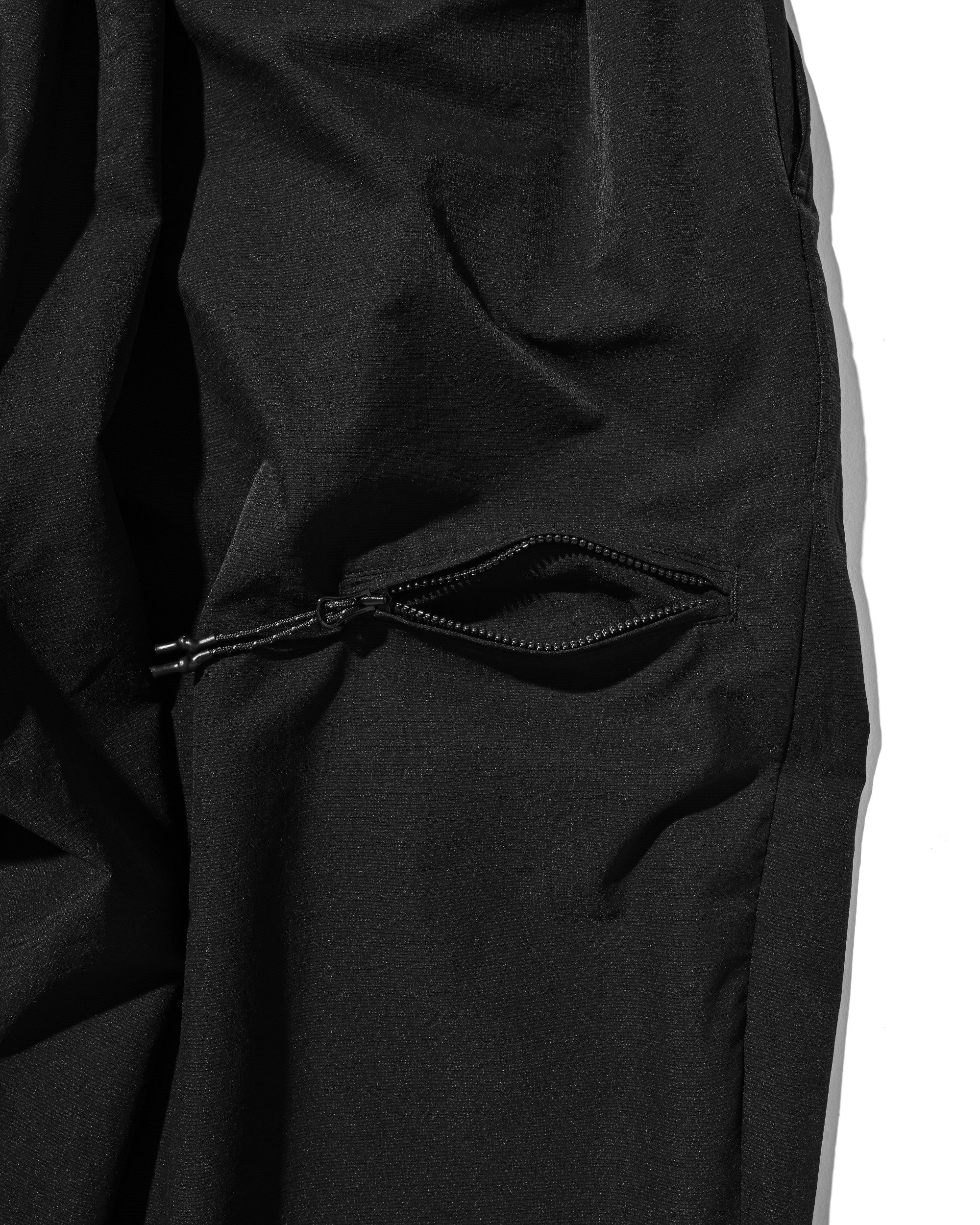 【8.22 SAT 20:00- IN STOCK】“C”COOLDOTS® MINI RIPSTOP CITY UNIFORM WIDE TAPERED PANTS (BLACK×ORANGE)