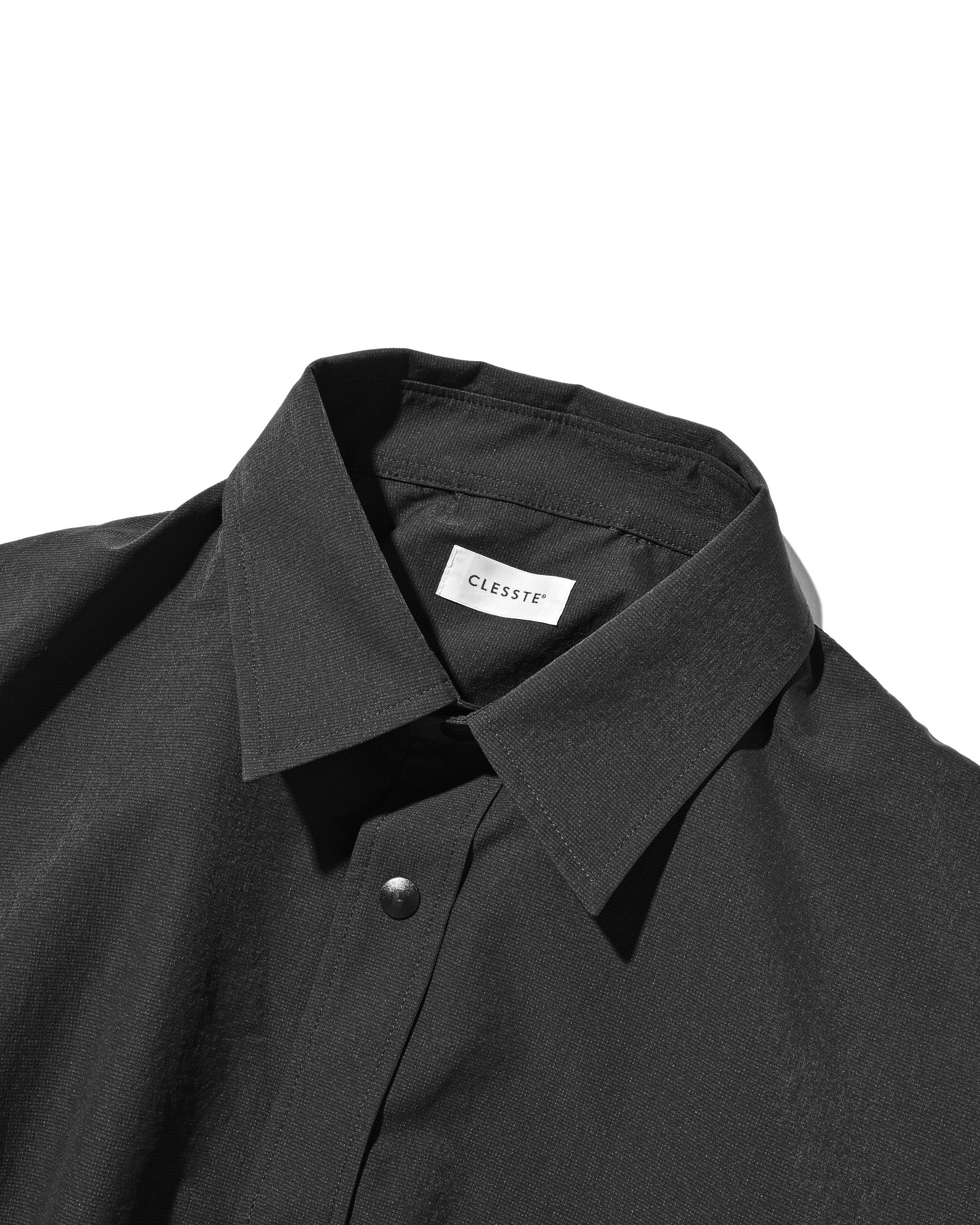 【8.22 SAT 20:00- IN STOCK】“C”COOLDOTS® MINI RIPSTOP CITY UNIFORM S/S SHIRT (CHARCOAL×WHITE)
