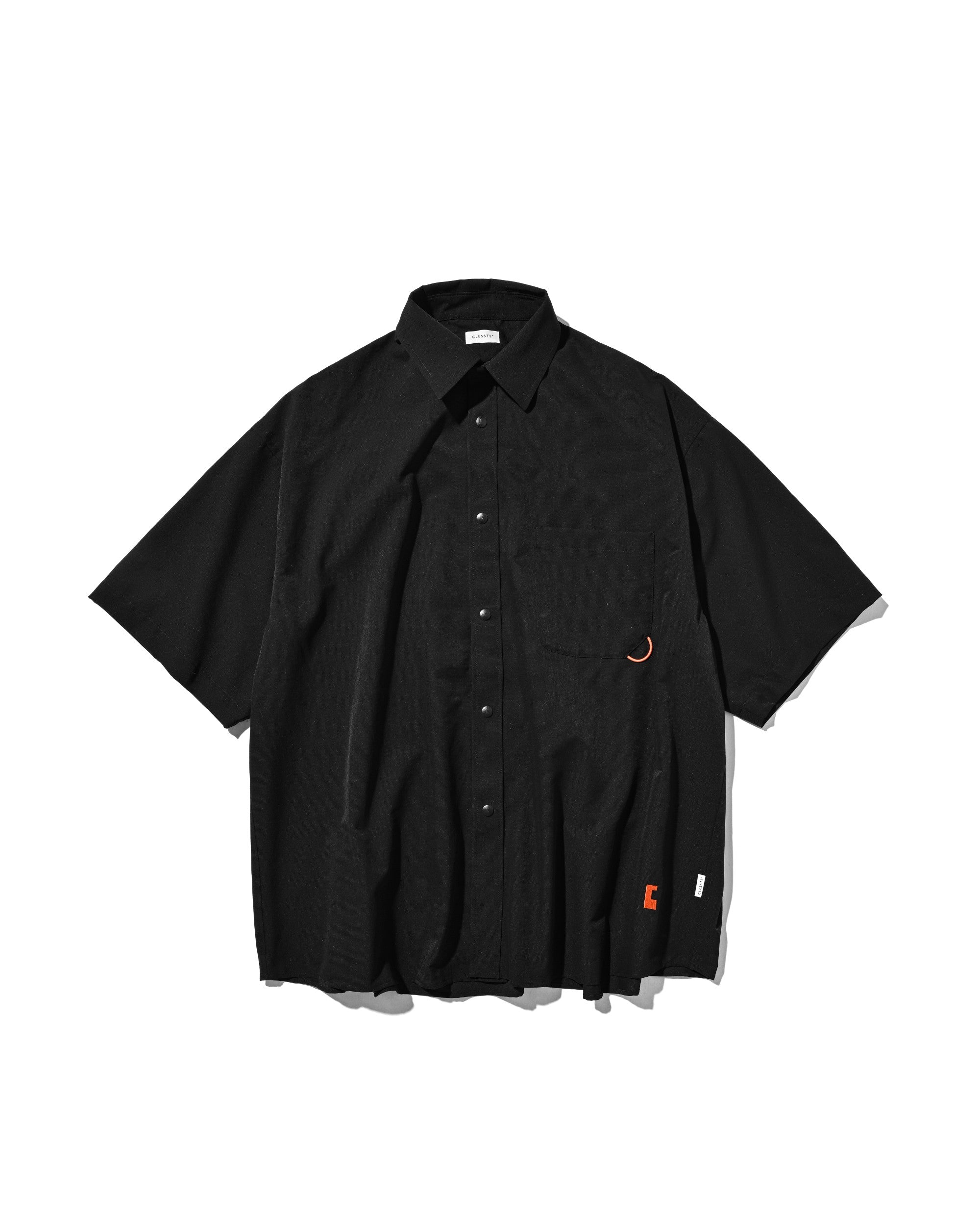 【8.22 SAT 20:00- IN STOCK】“C”COOLDOTS® MINI RIPSTOP CITY UNIFORM S/S SHIRT (BLACK×ORANGE)