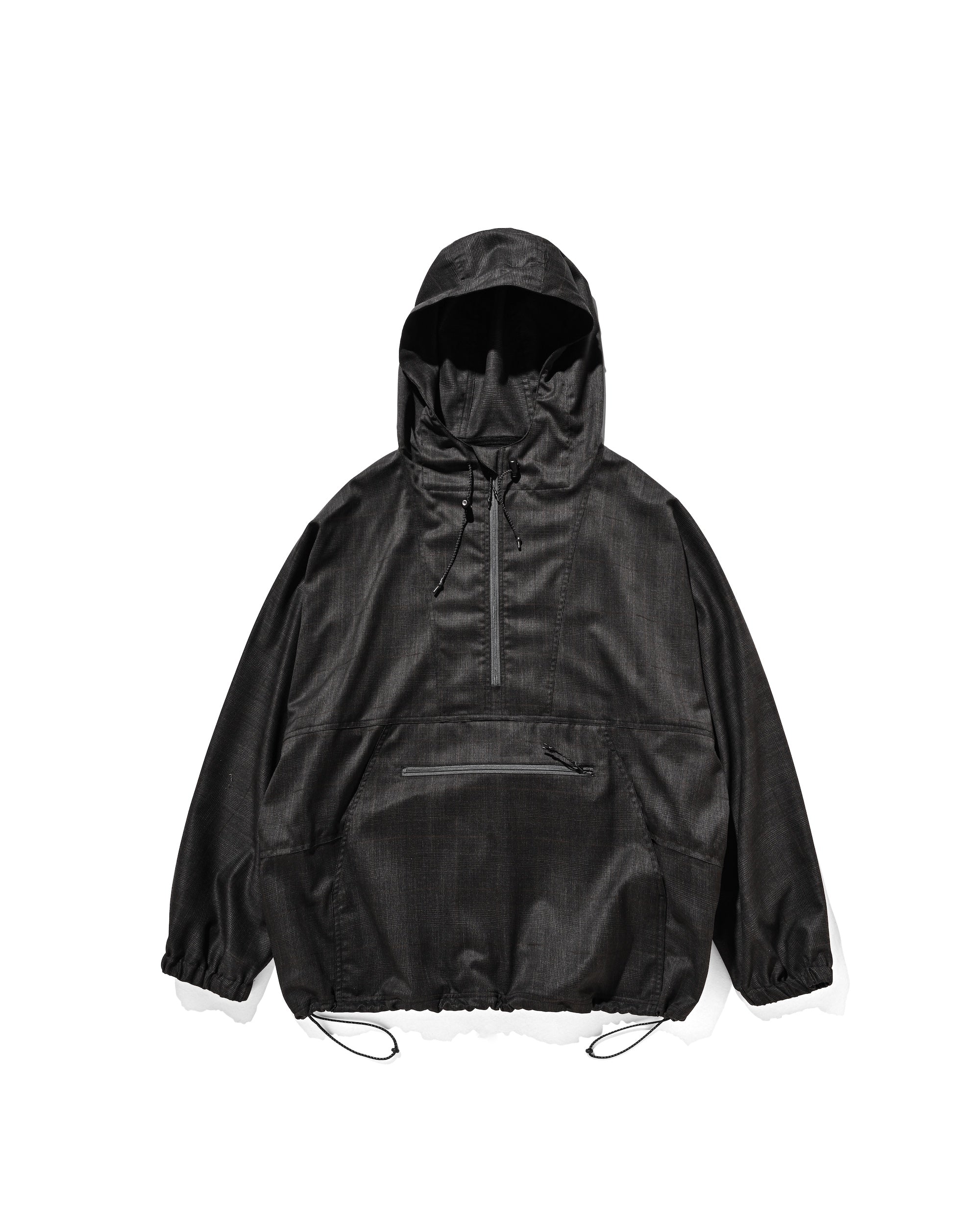 PACKABLE CITY ANORAK PARKA (GRAY(GLEN CHECK))