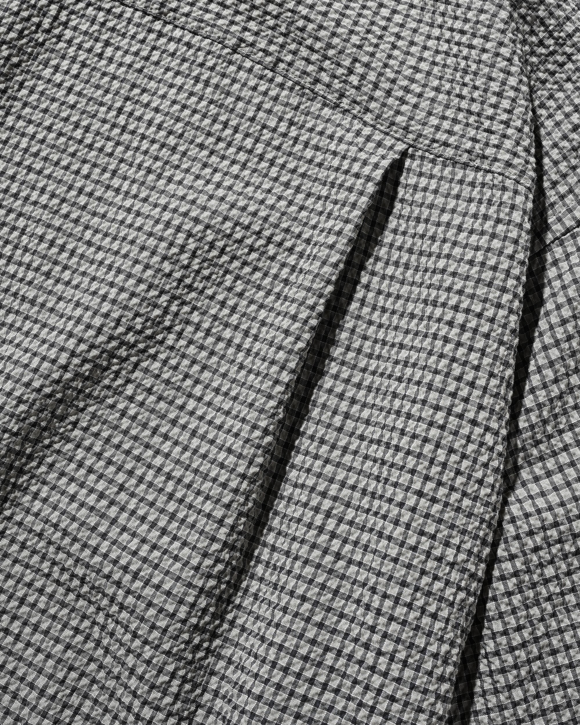【6.25 WED 20:00- IN STOCK】MINI PLAID SUCKER CLASSIC CITY S/S SHIRT (GRAY)