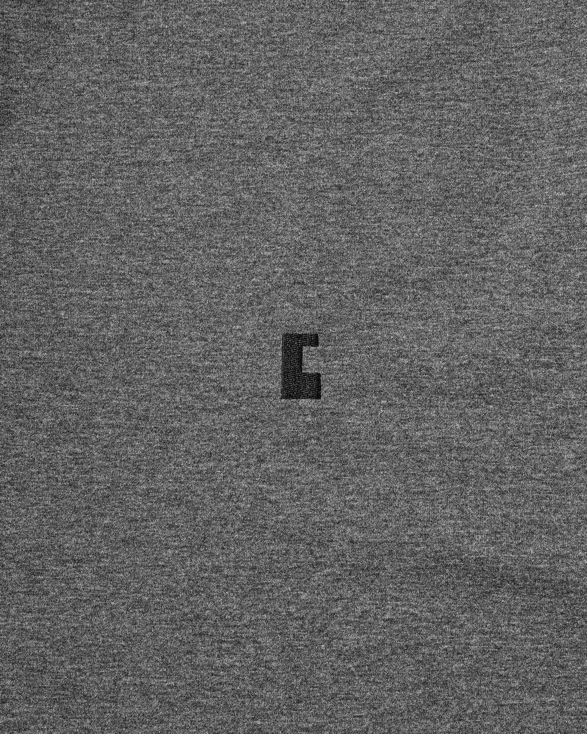 【8.26 WED 20:00- IN STOCK】“C” TECH HENLEY NECK S/S T-SHIRT WITH DRAWSTRINGS (CHARCOAL)