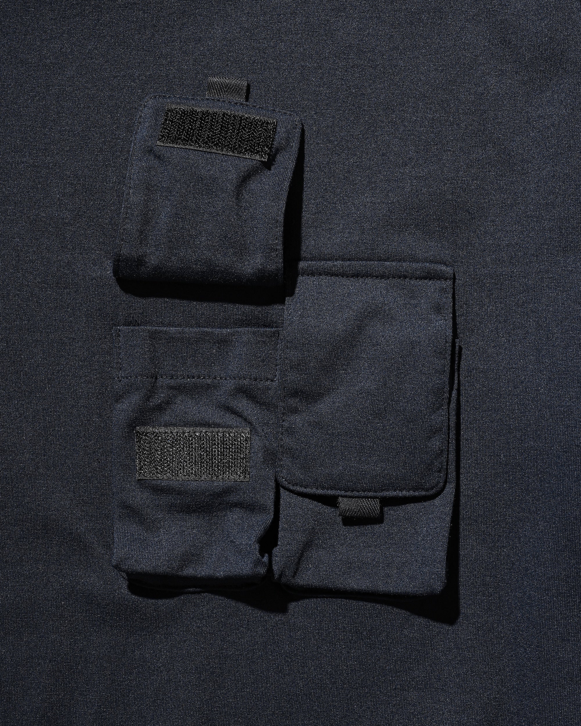 MULTI POCKET L/S T-SHIRT (NAVY)