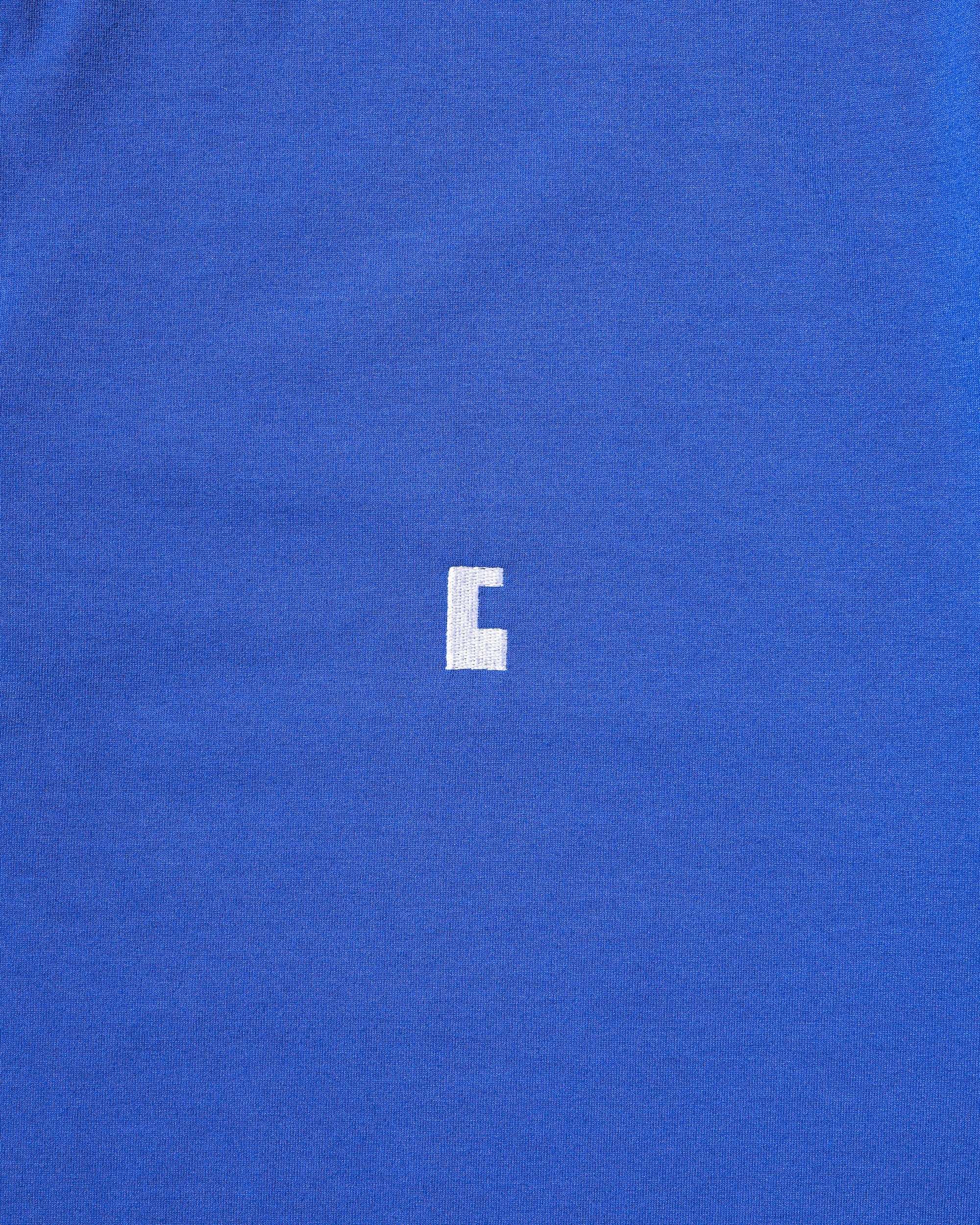 【8.26 WED 20:00- IN STOCK】“C” TECH HENLEY NECK S/S T-SHIRT WITH DRAWSTRINGS (BLUE)