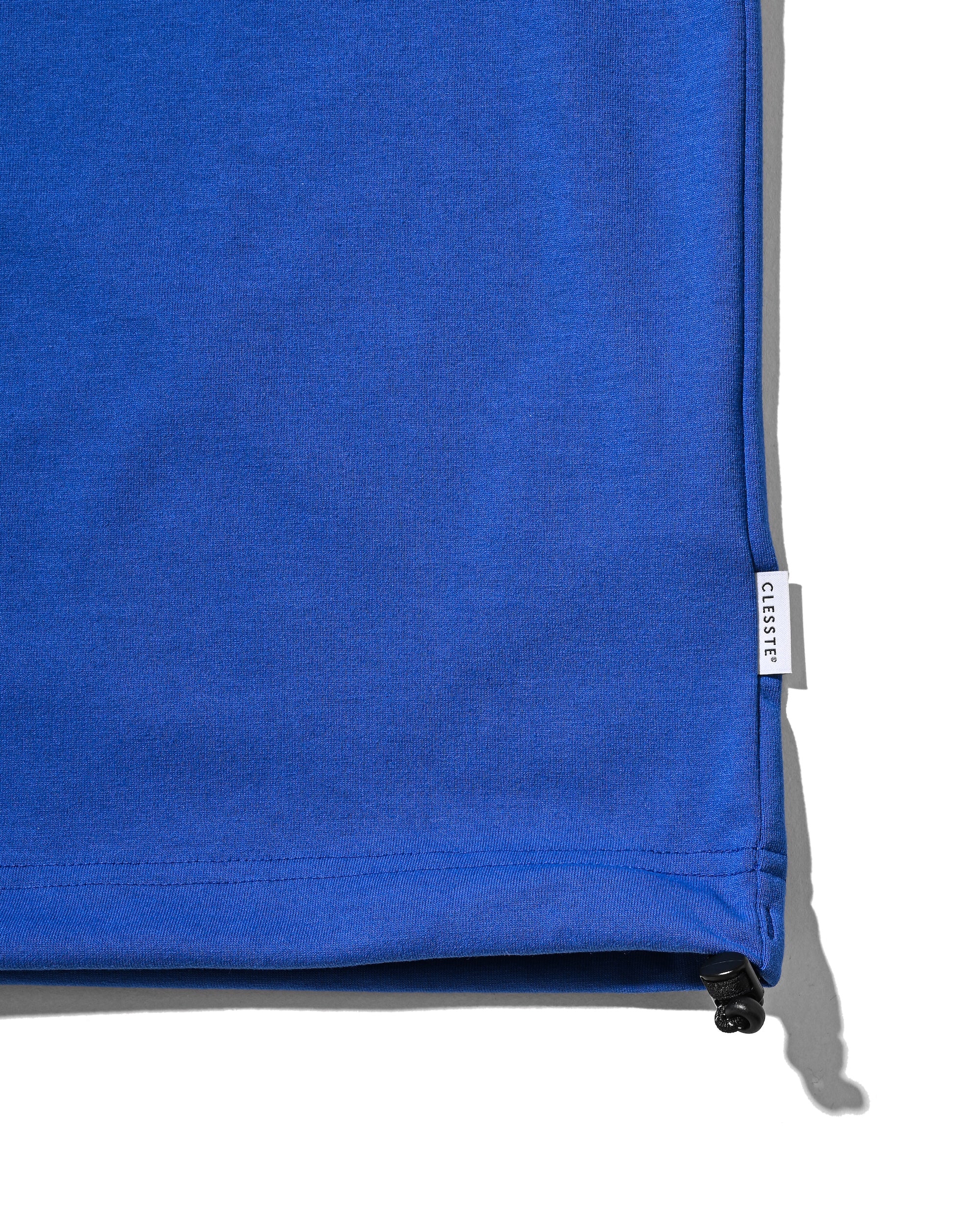 【8.26 WED 20:00- IN STOCK】“C” TECH HENLEY NECK S/S T-SHIRT WITH DRAWSTRINGS (BLUE)