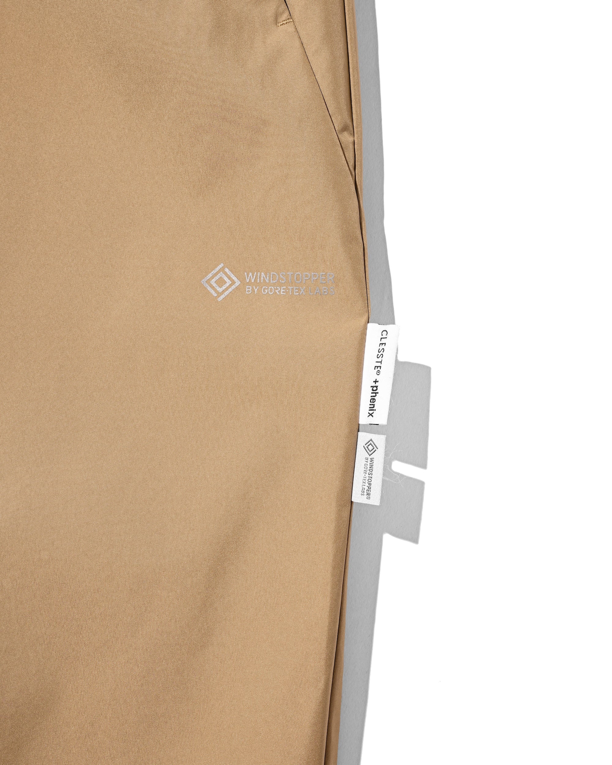 【8.8 SAT 20:00- IN STOCK】+phenix WINDSTOPPER® by GORE-TEX LABS CITY UNIFORM VENTILATION PANTS (CAMEL BEIGE)