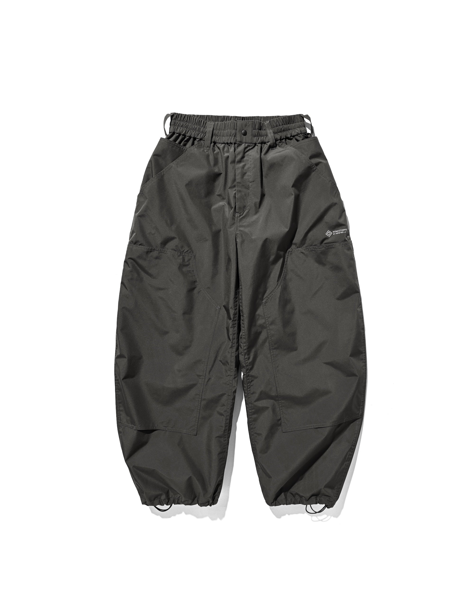 【5.27 WED 20:00- IN STOCK】+PHENIX WINDSTOPPER® BY GORE-TEX LABS DOUBLE KNEE CURVED WORKER PANTS (ASPHALT GRAY)