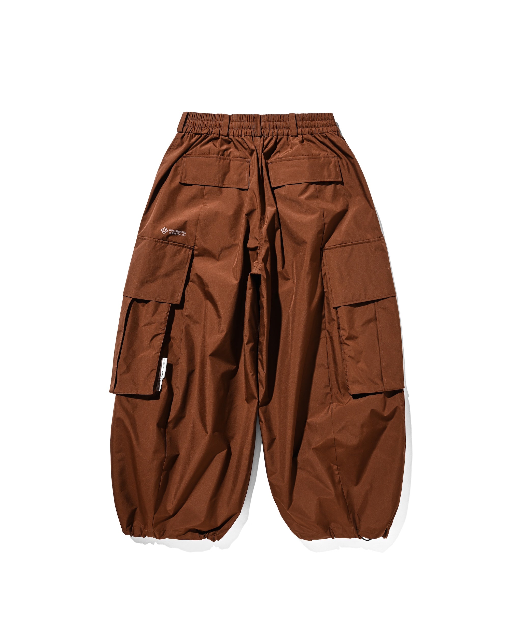 +phenix WINDSTOPPER® by GORE-TEX LABS CITY MEGA POCKET BALLOON CARGO PANTS (CHOCOLATE BROWN)