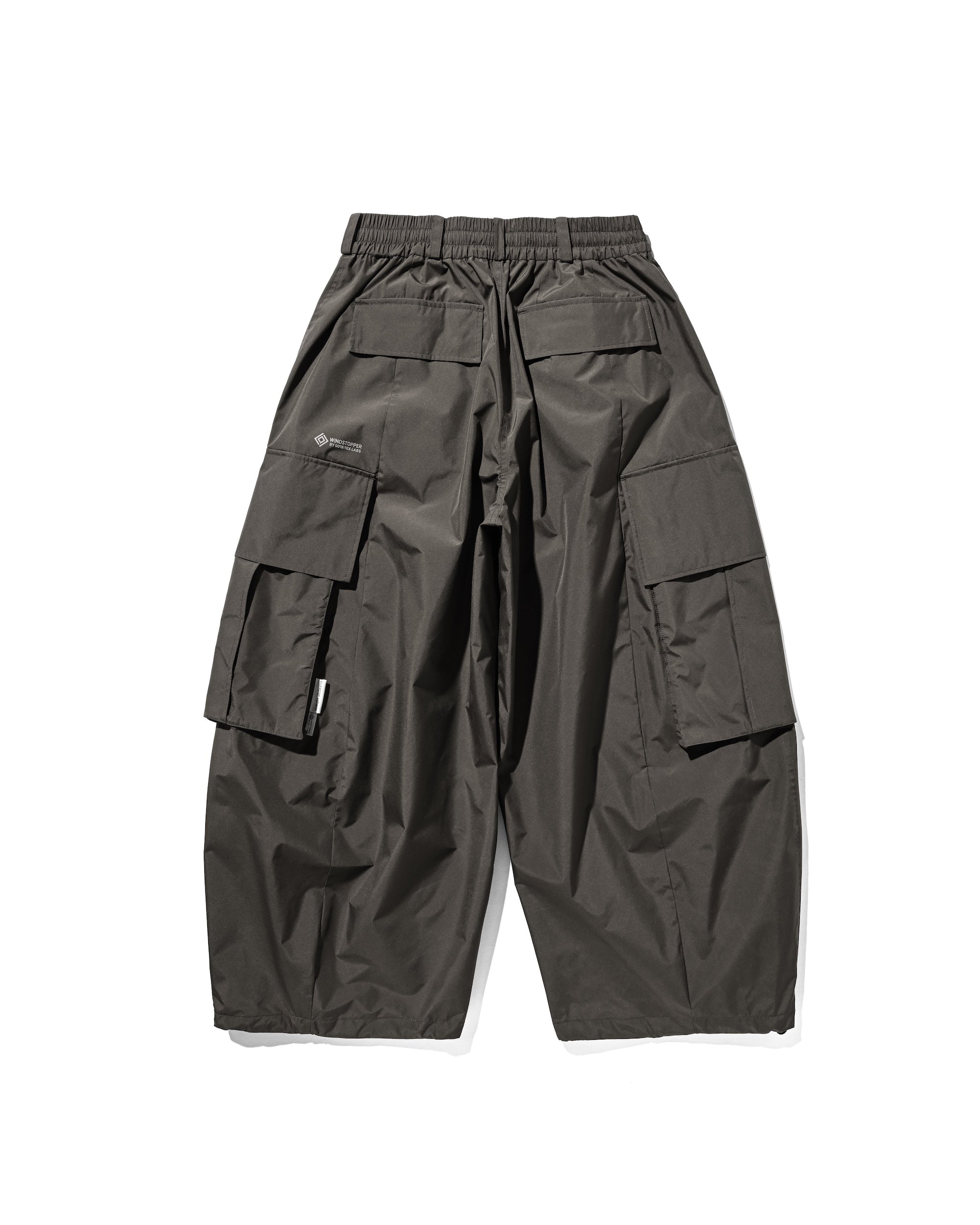 【7.1 WED 20:00- IN STOCK】+phenix WINDSTOPPER® by GORE-TEX LABS CITY MEGA POCKET BALLOON CARGO PANTS (ASPHALT GRAY)