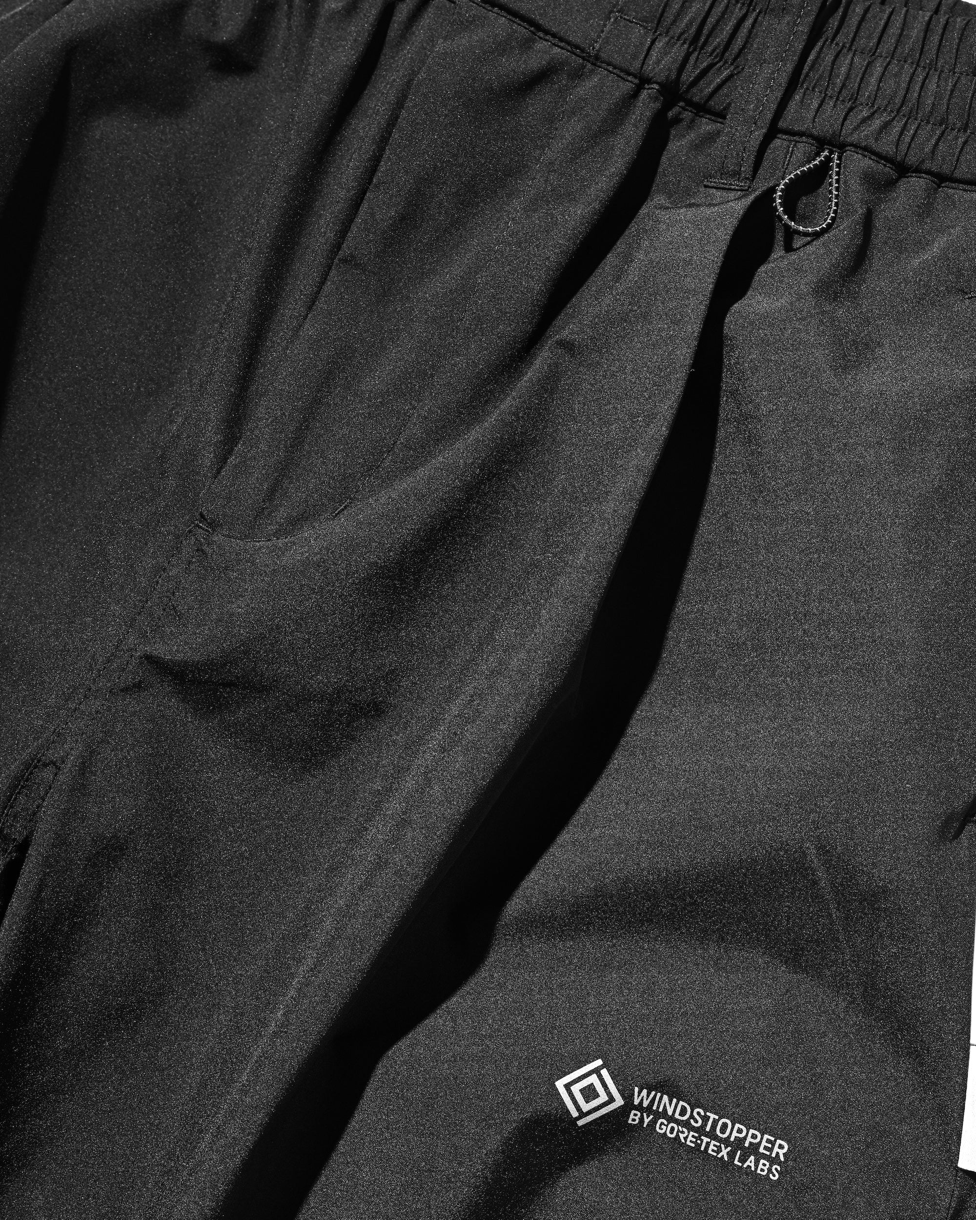【6.20 SAT 20:00- IN STOCK】 +phenix WINDSTOPPER® by GORE-TEX LABS CITY BARREL LEG PANTS (BLACK×WHITE)